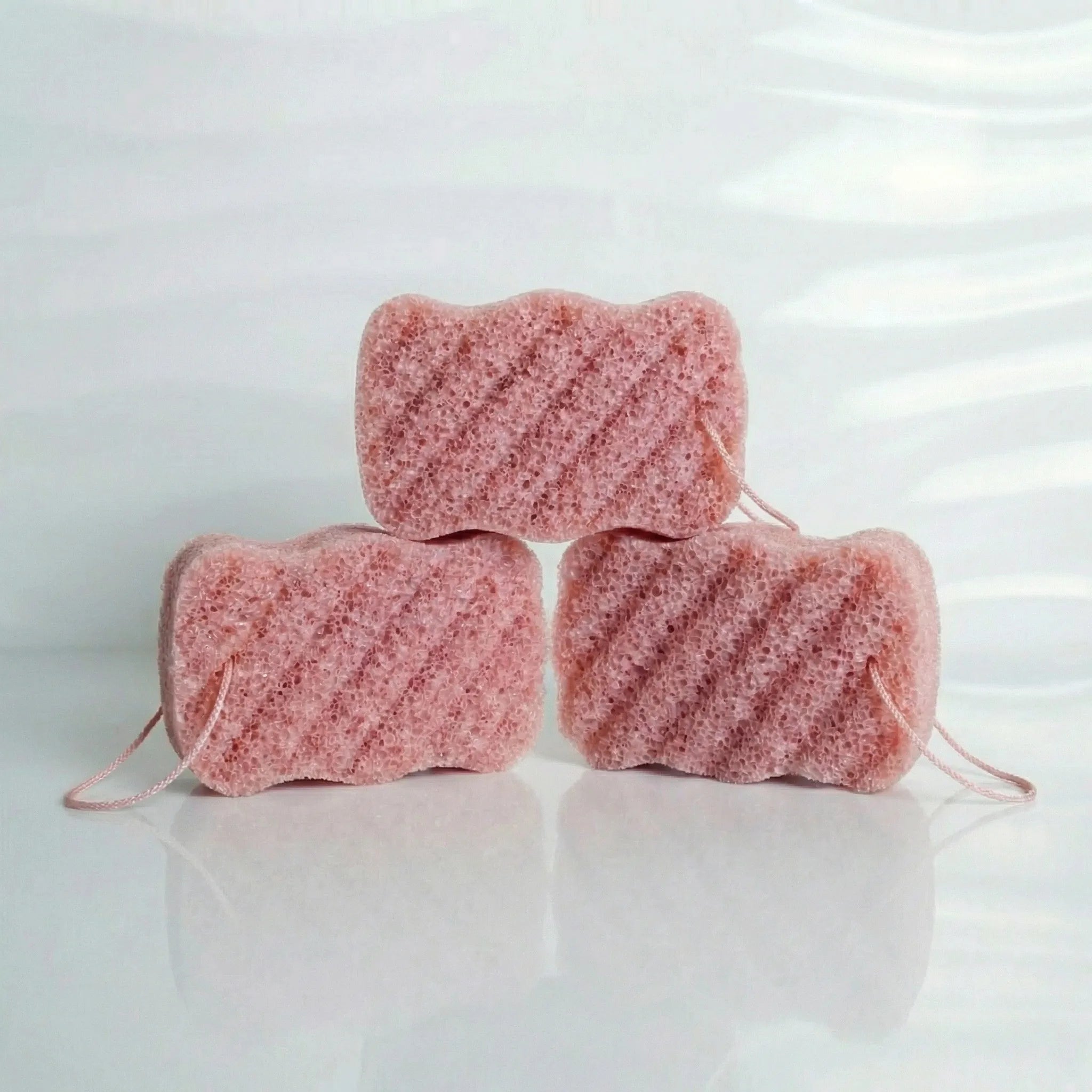 Pink Clay Konjac Body Sponge