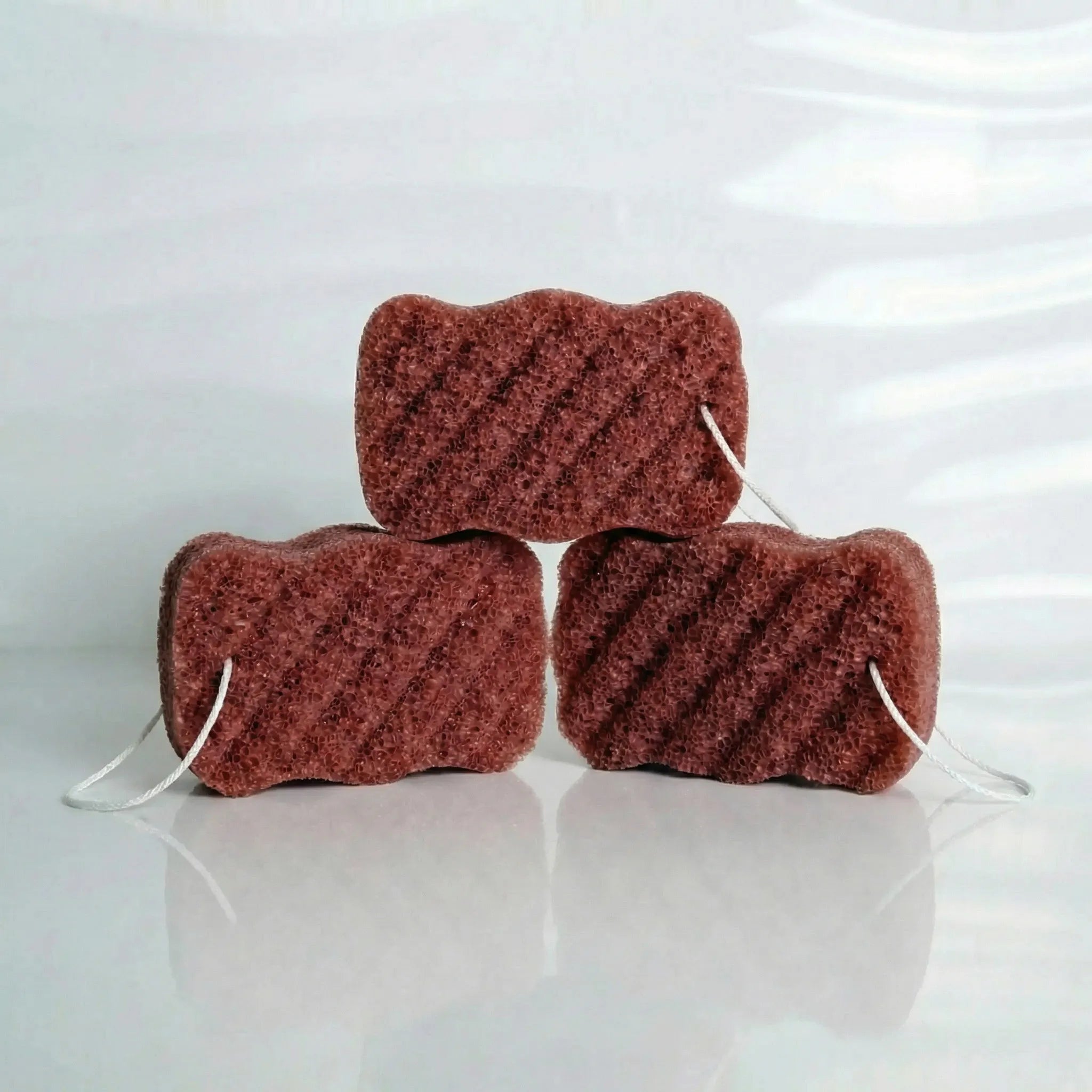 Red Clay Konjac Body Sponge