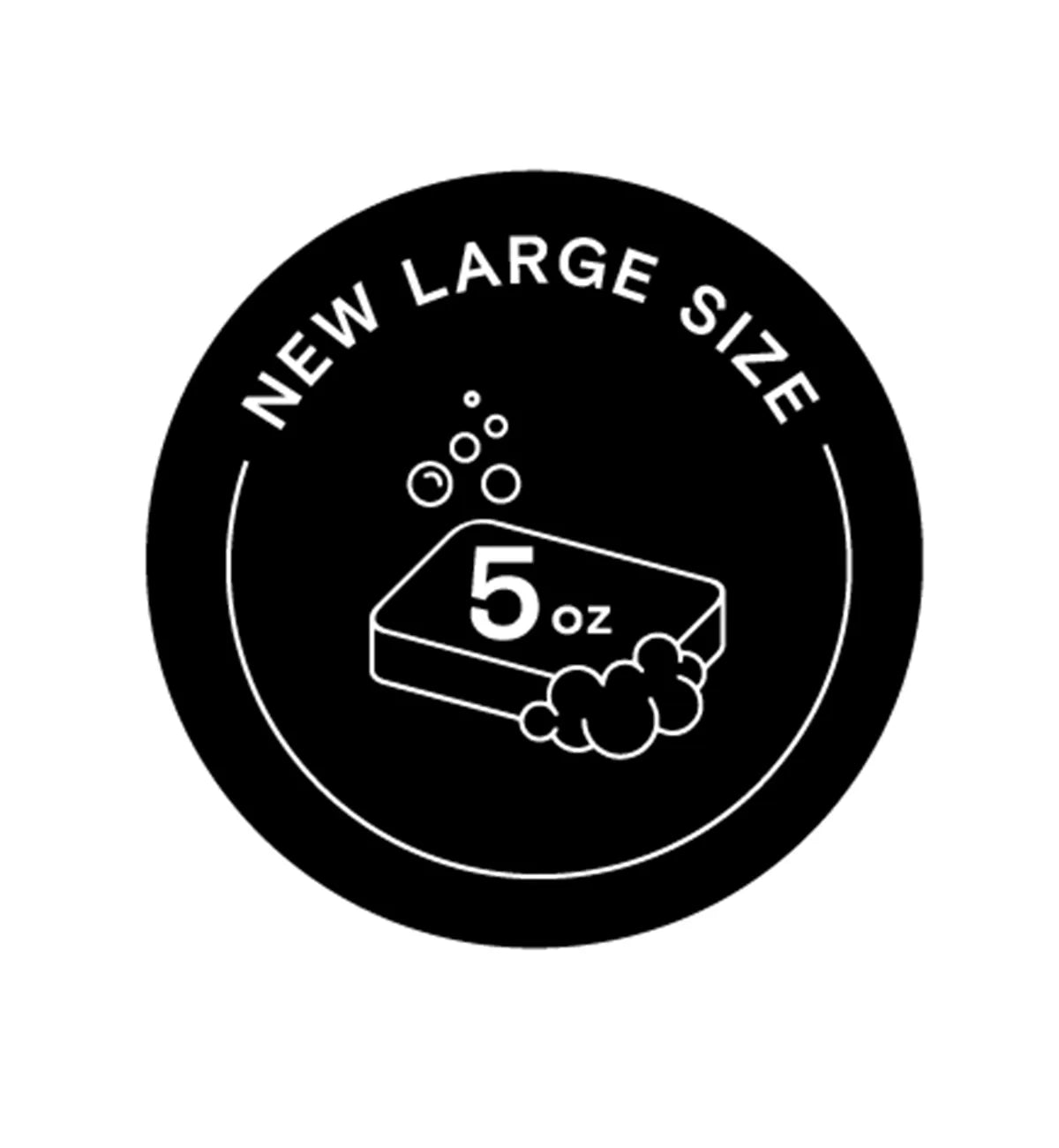 natural soap bar size large