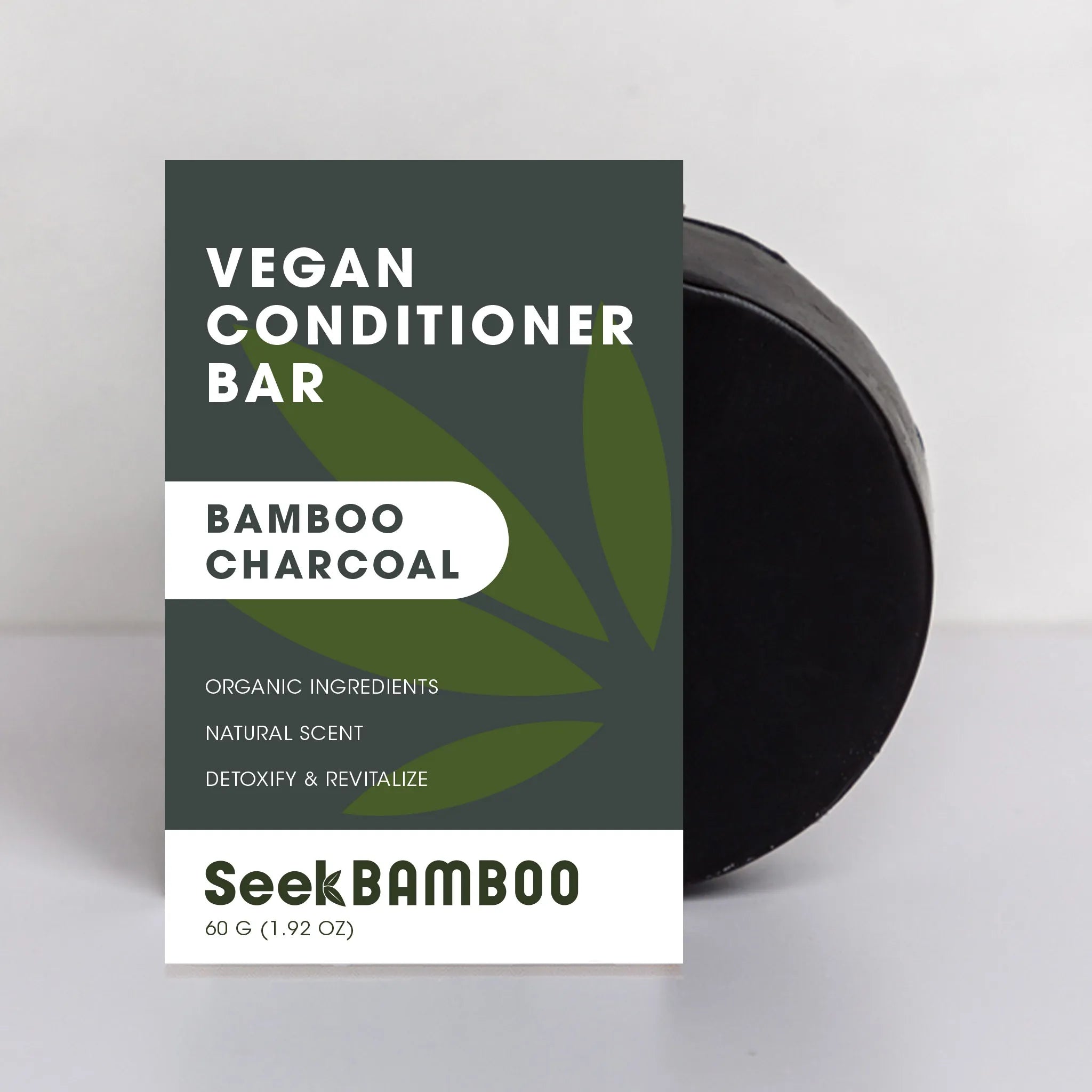 solid charcoal conditioner bar