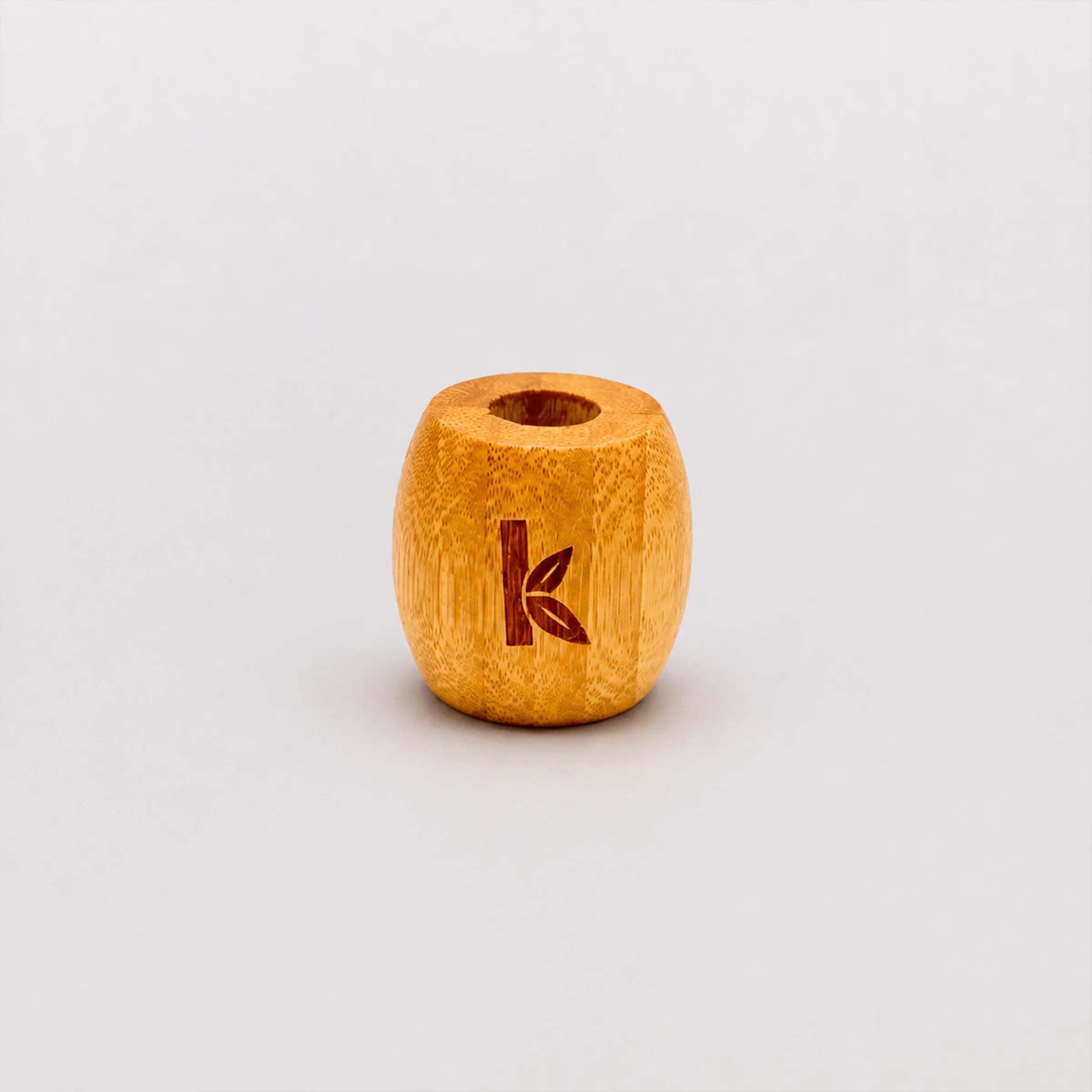 bamboo toothbrush holder