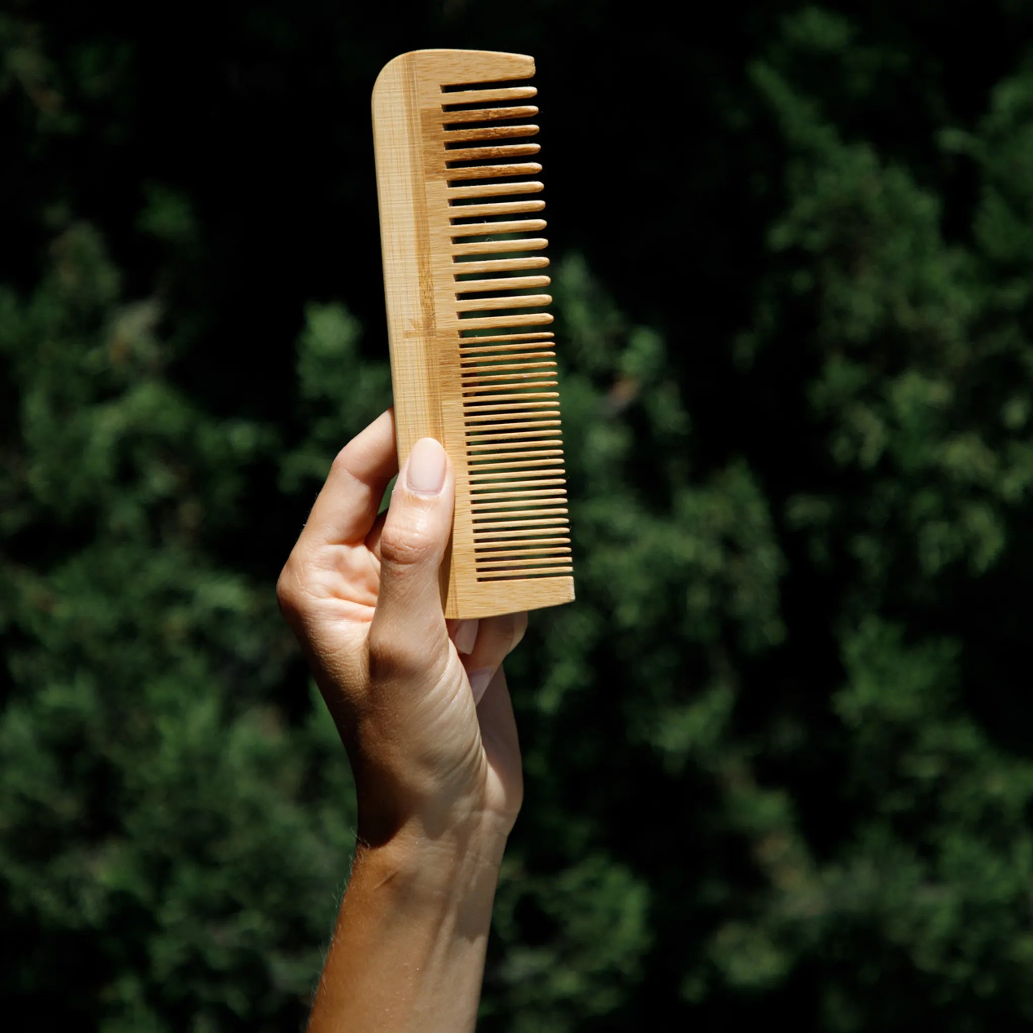 Bamboo Wide Tooth Comb
