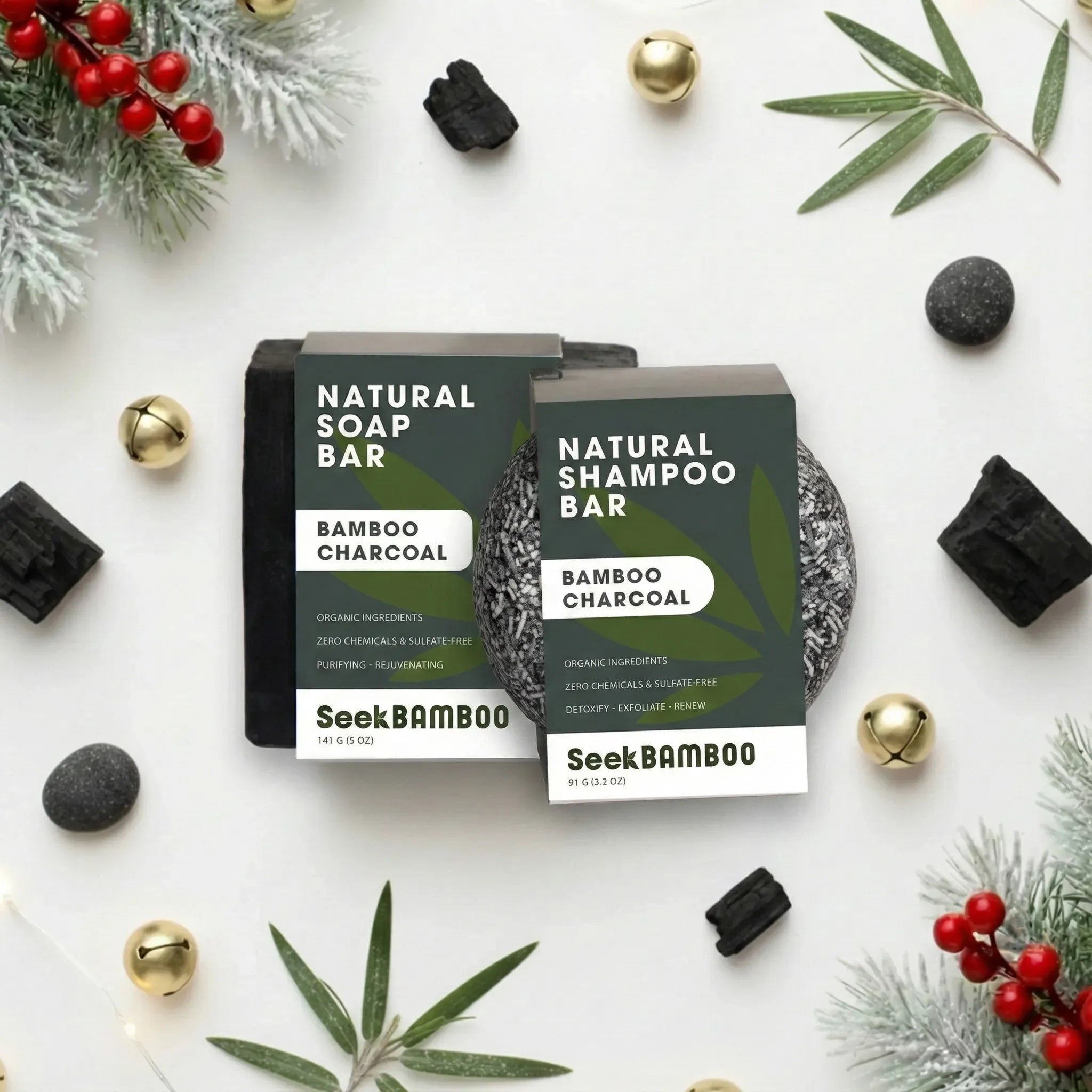 Charcoal Soap and Shampoo Holiday Sale