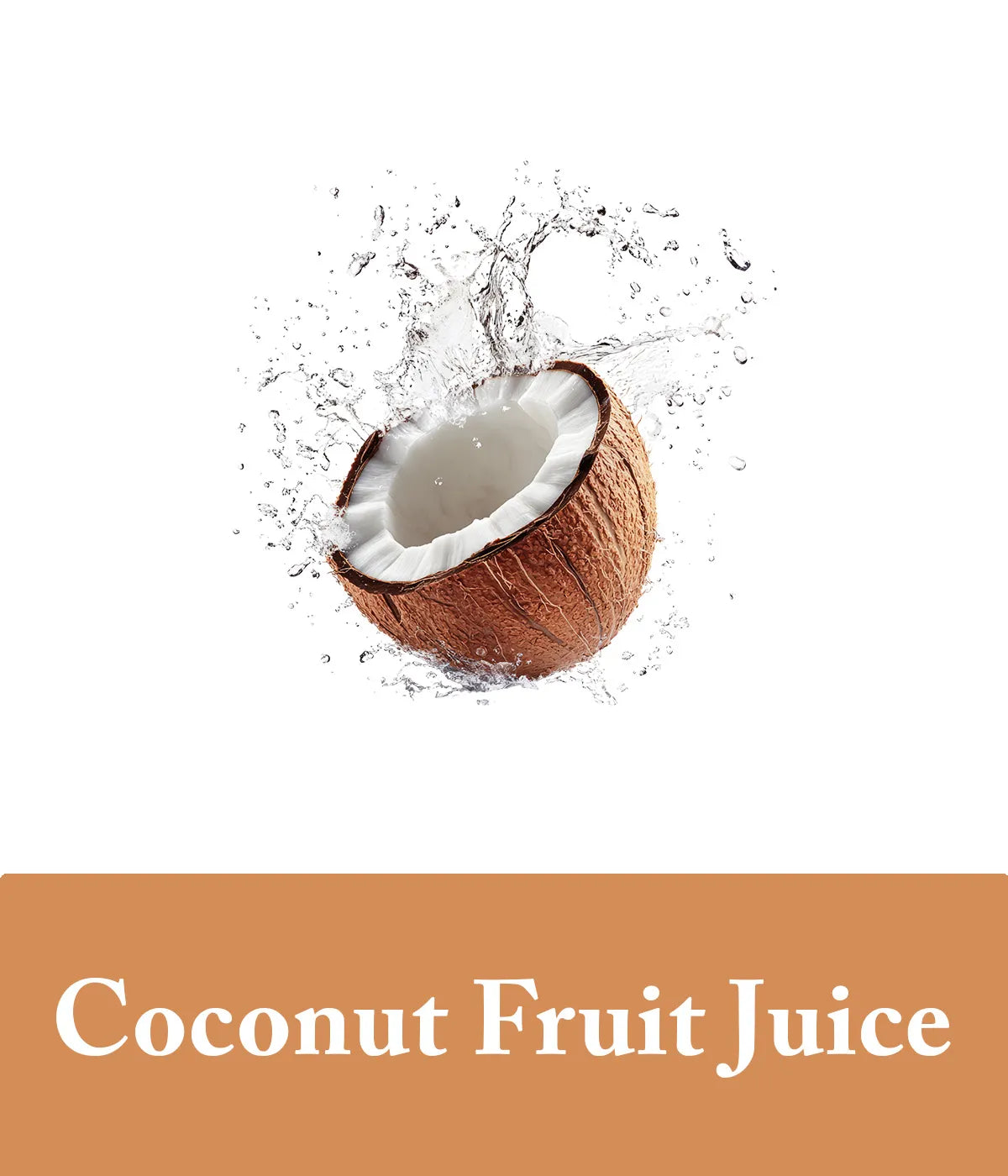fruit juice from coconut used in coconut conditioner