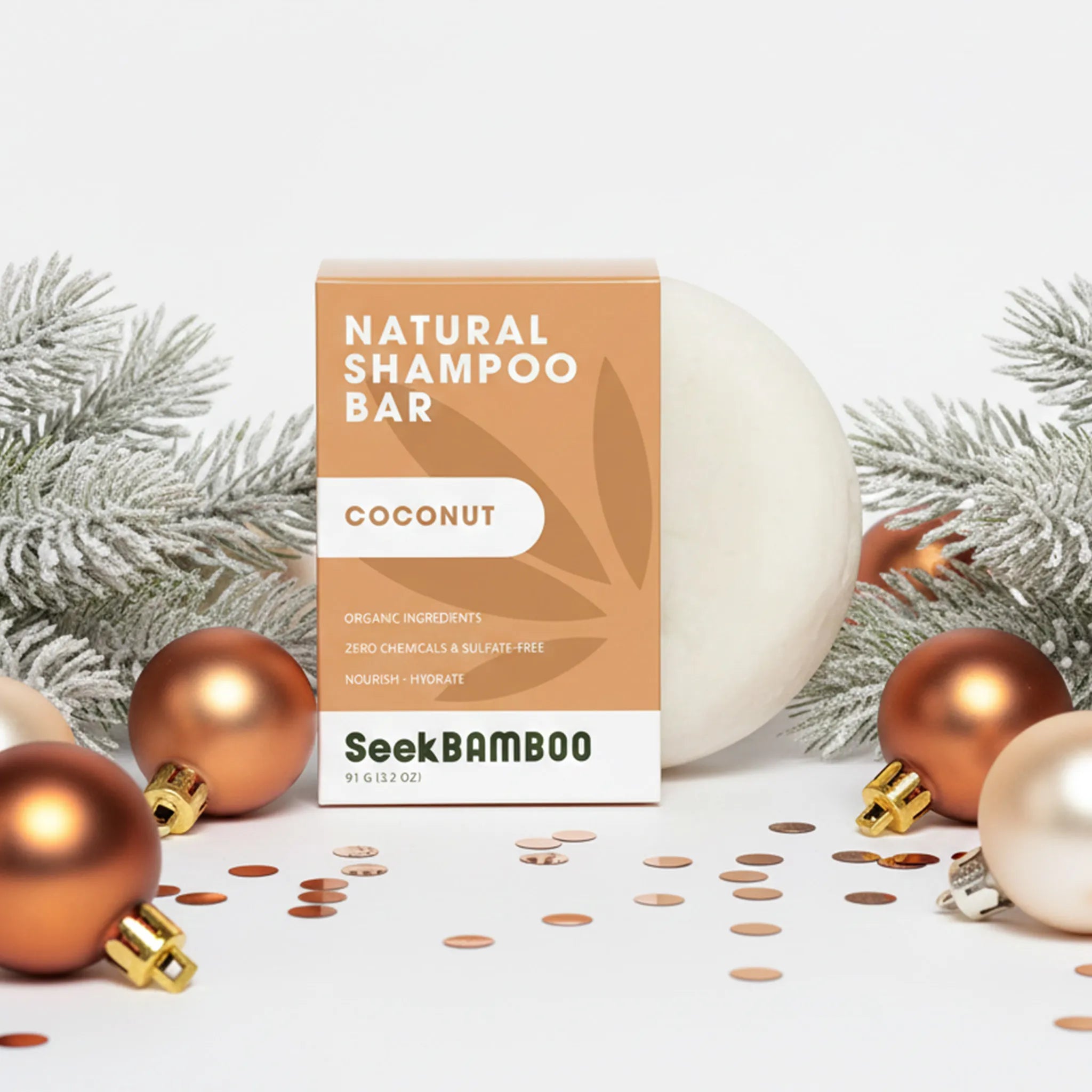 Coconut Shampoo Bar Holiday