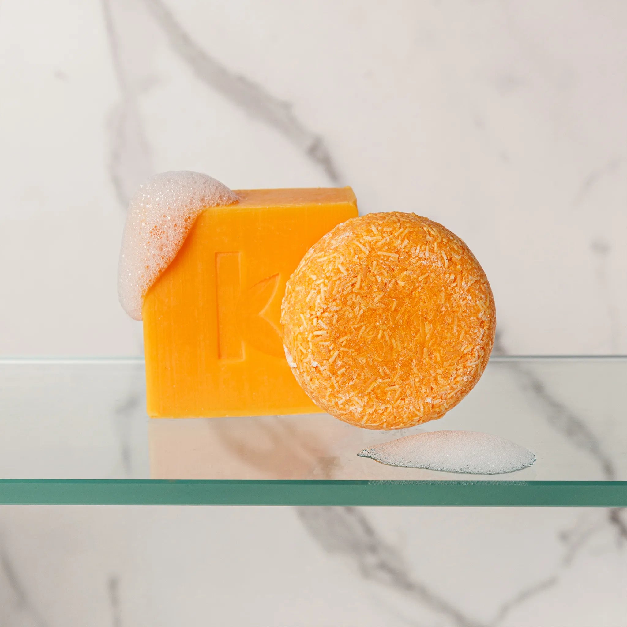 honey soap and shampoo