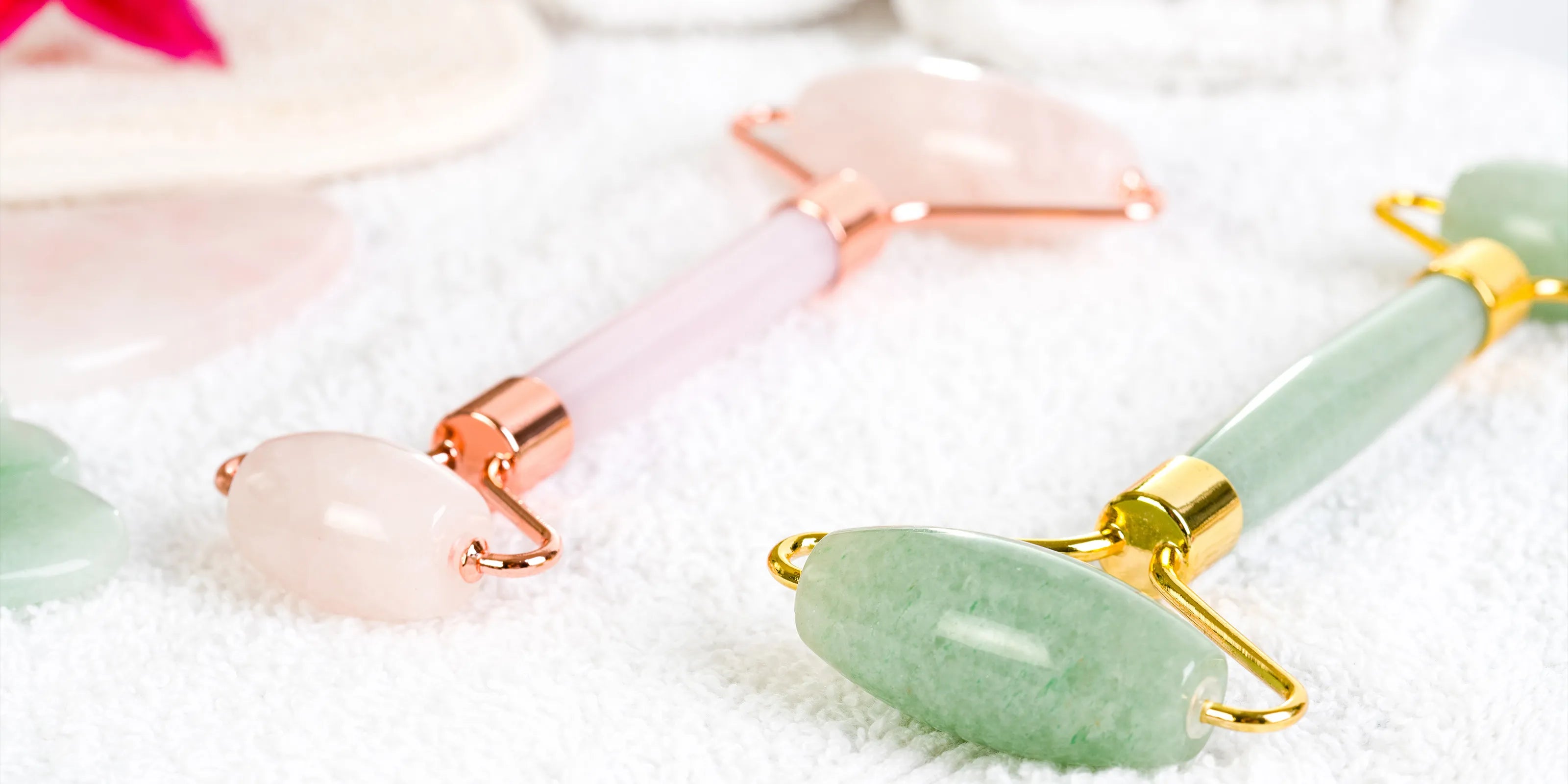 Jade vs Rose Quartz Rollers