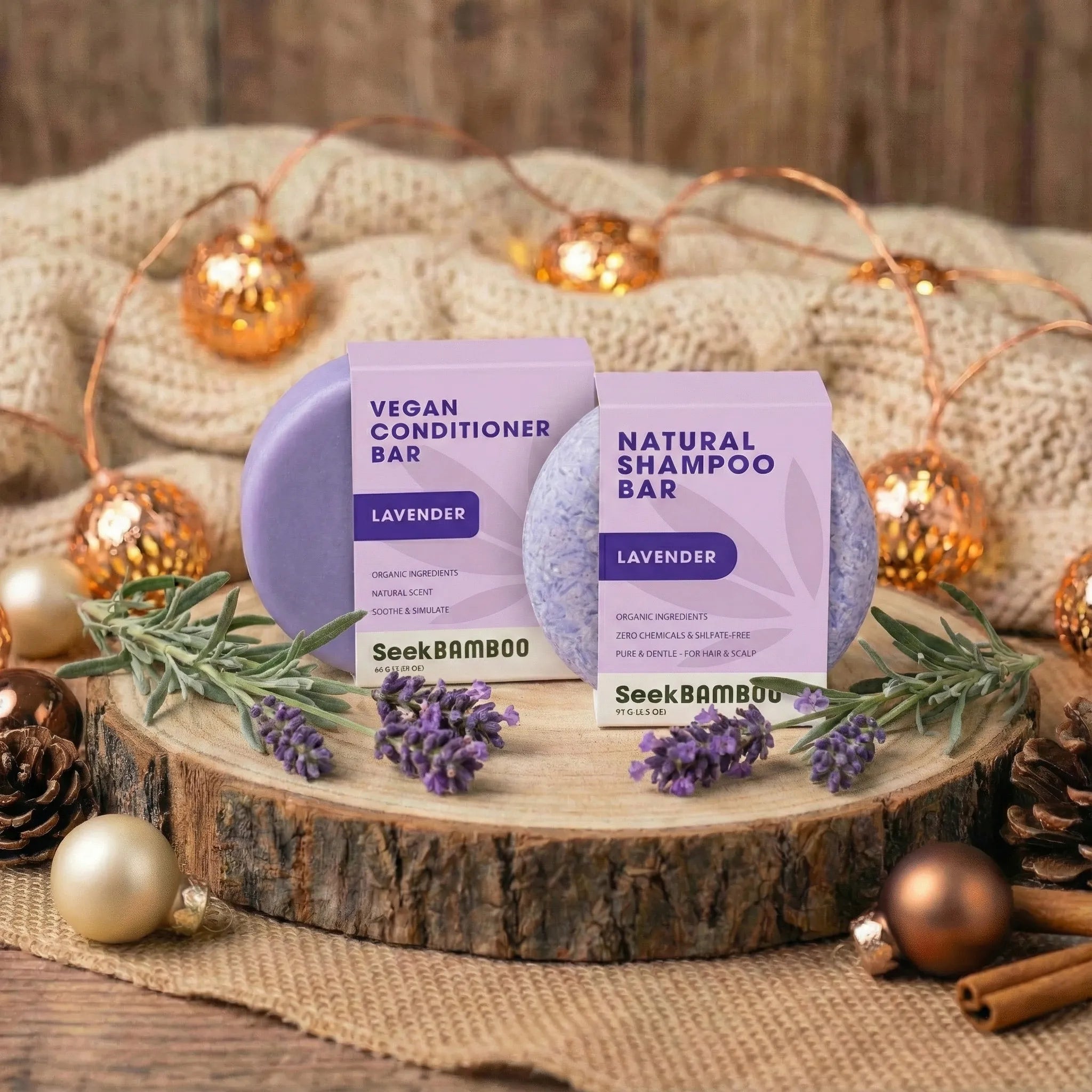 Lavender Shampoo and Conditioner Holiday
