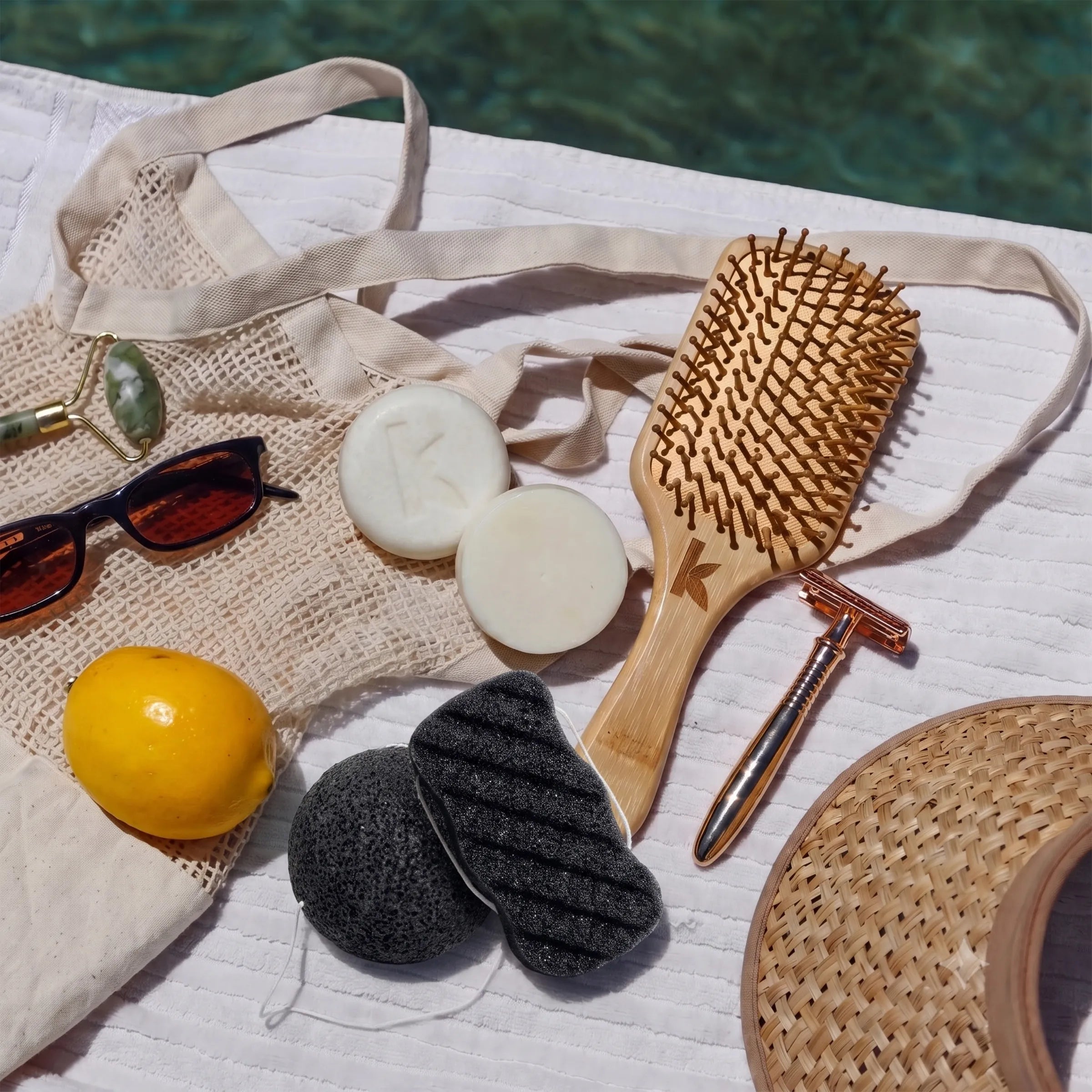 Charcoal Konjac Face + Body Sponge