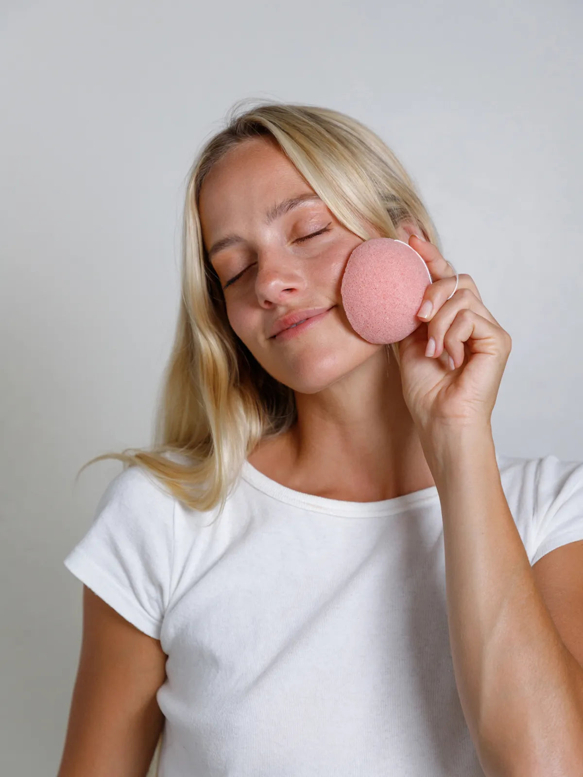 Natural Pink Clay Konjac Sponges