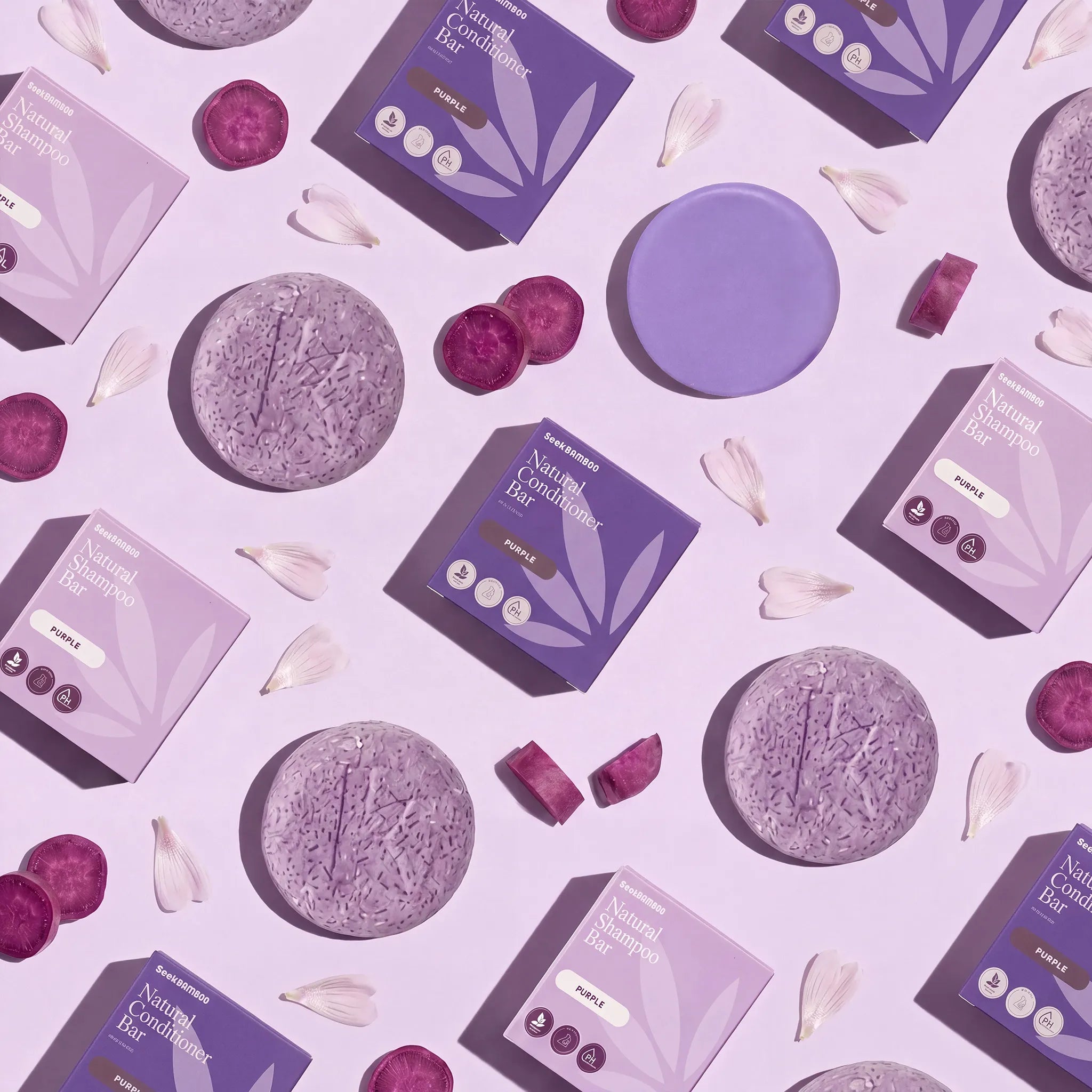 Purple Shampoo and Conditioner Bar
