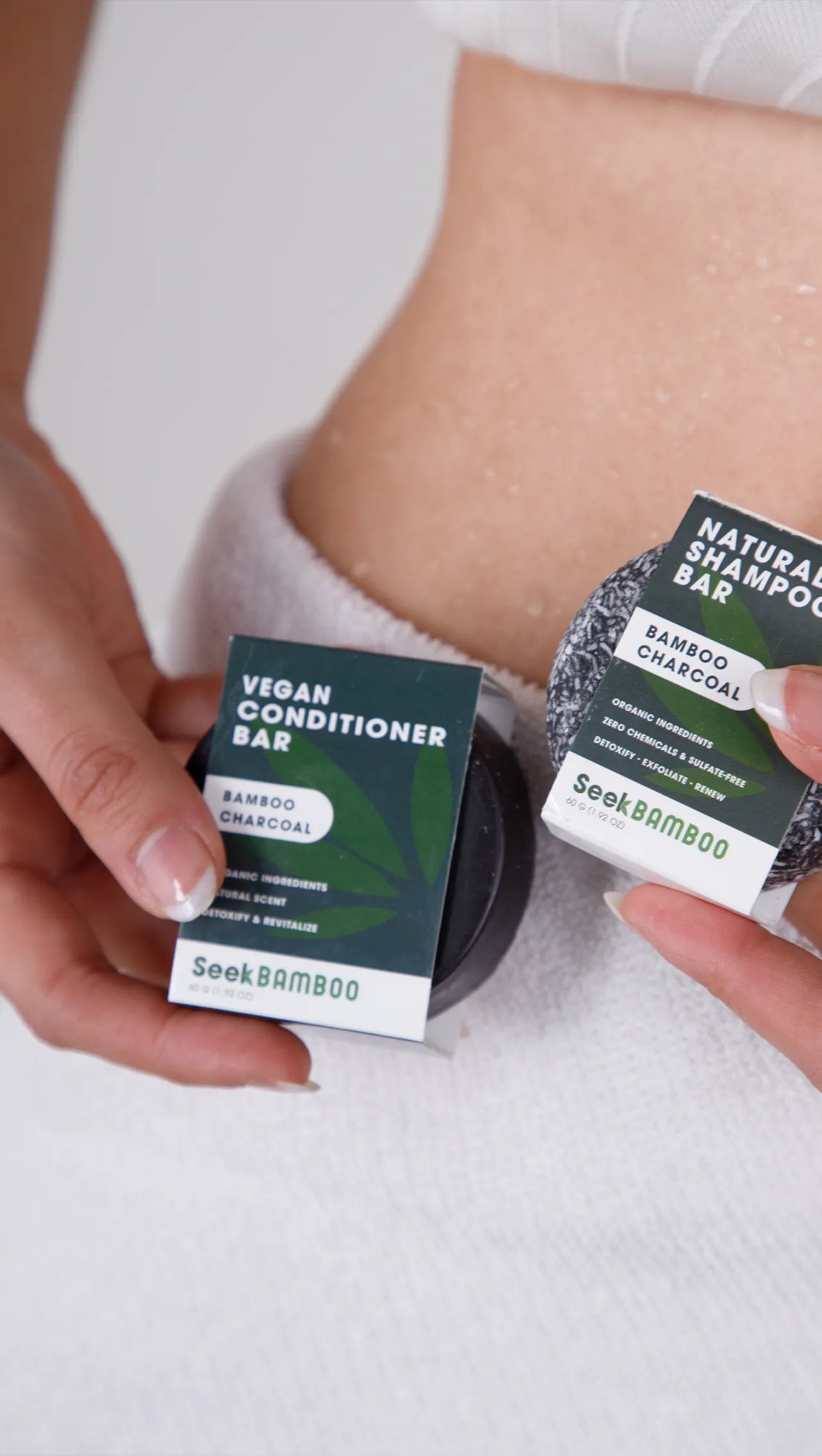 natural charcoal shampoo and conditioner