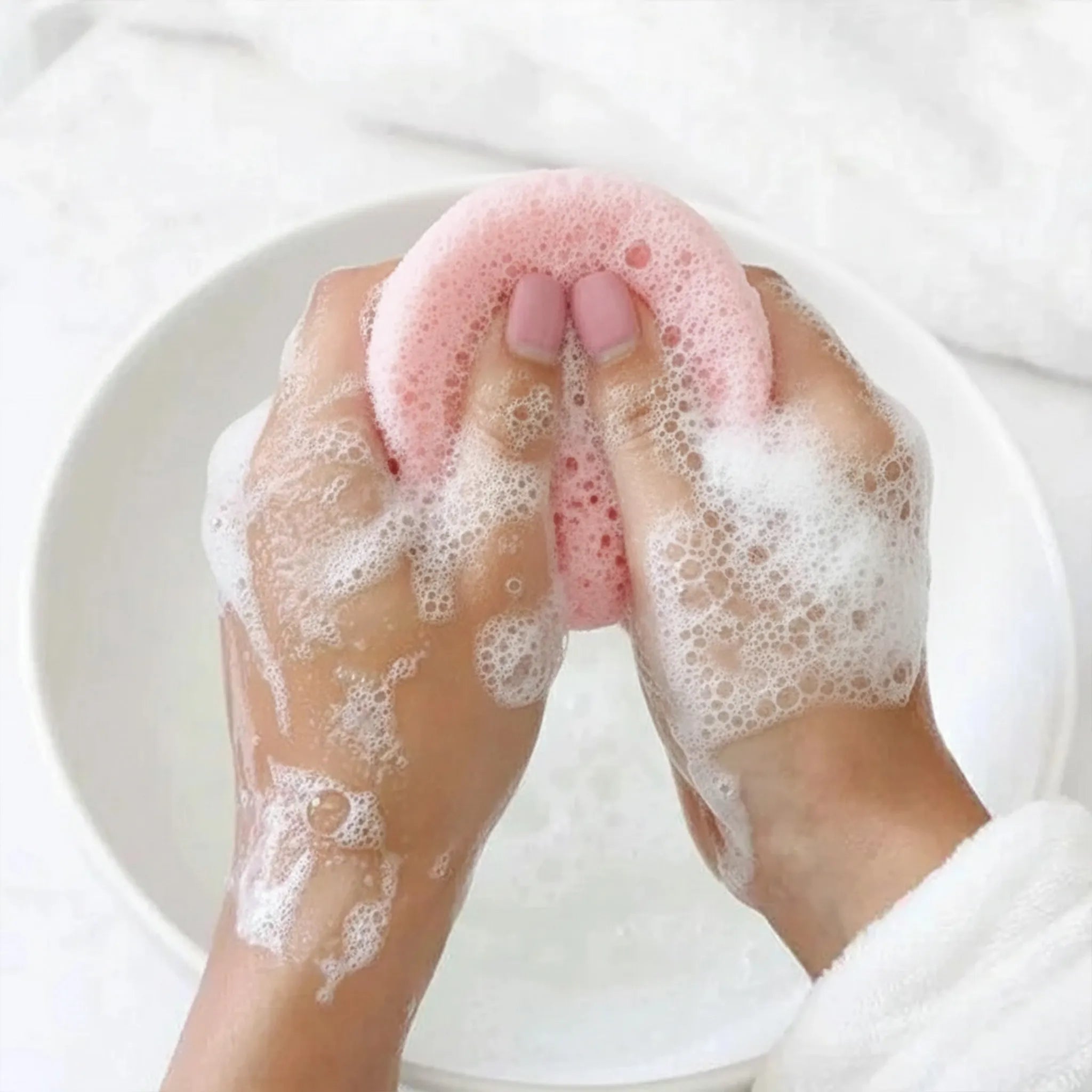 Pink Clay Konjac Sponge
