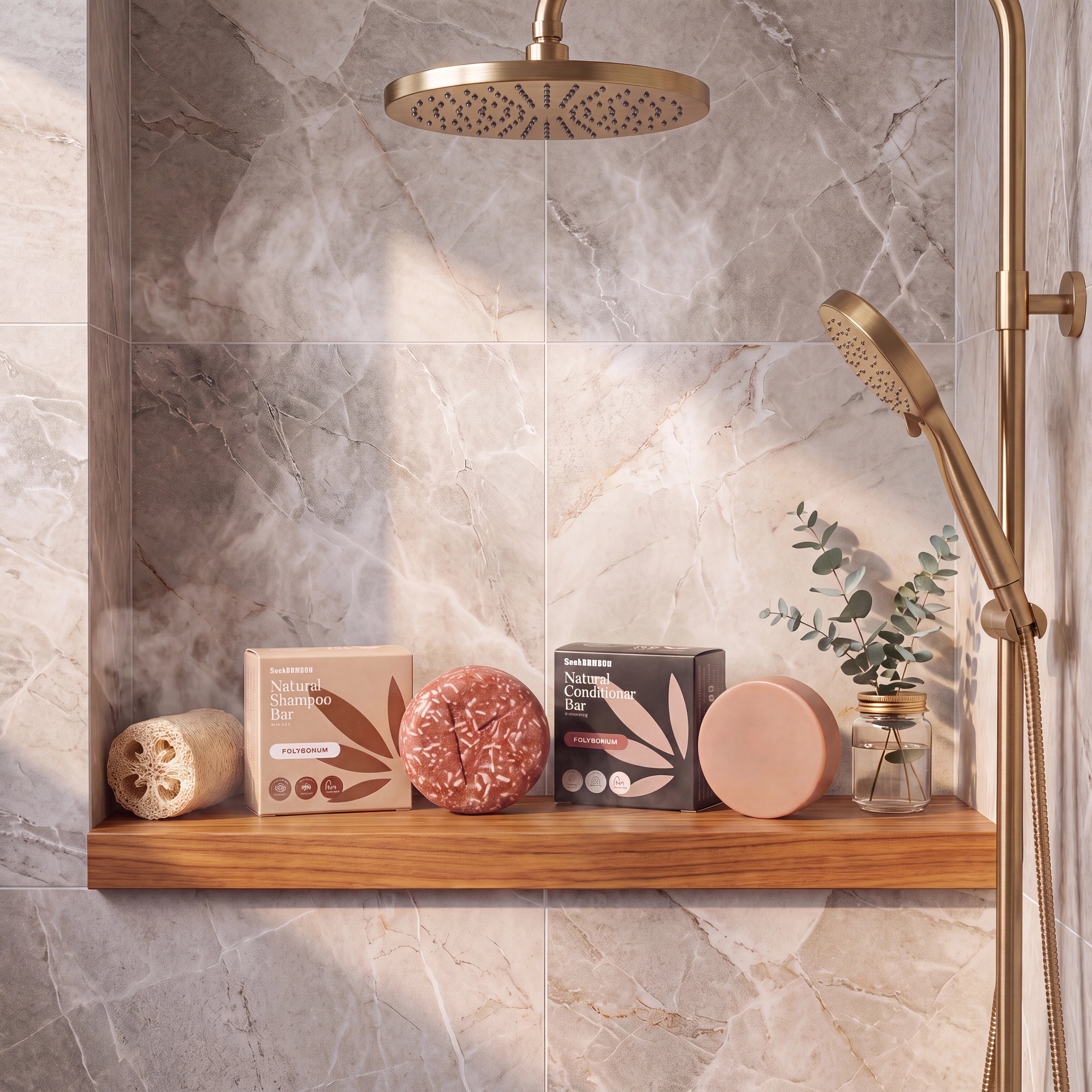 Polygonum Shampoo and Conditioner By Seek Bamboo