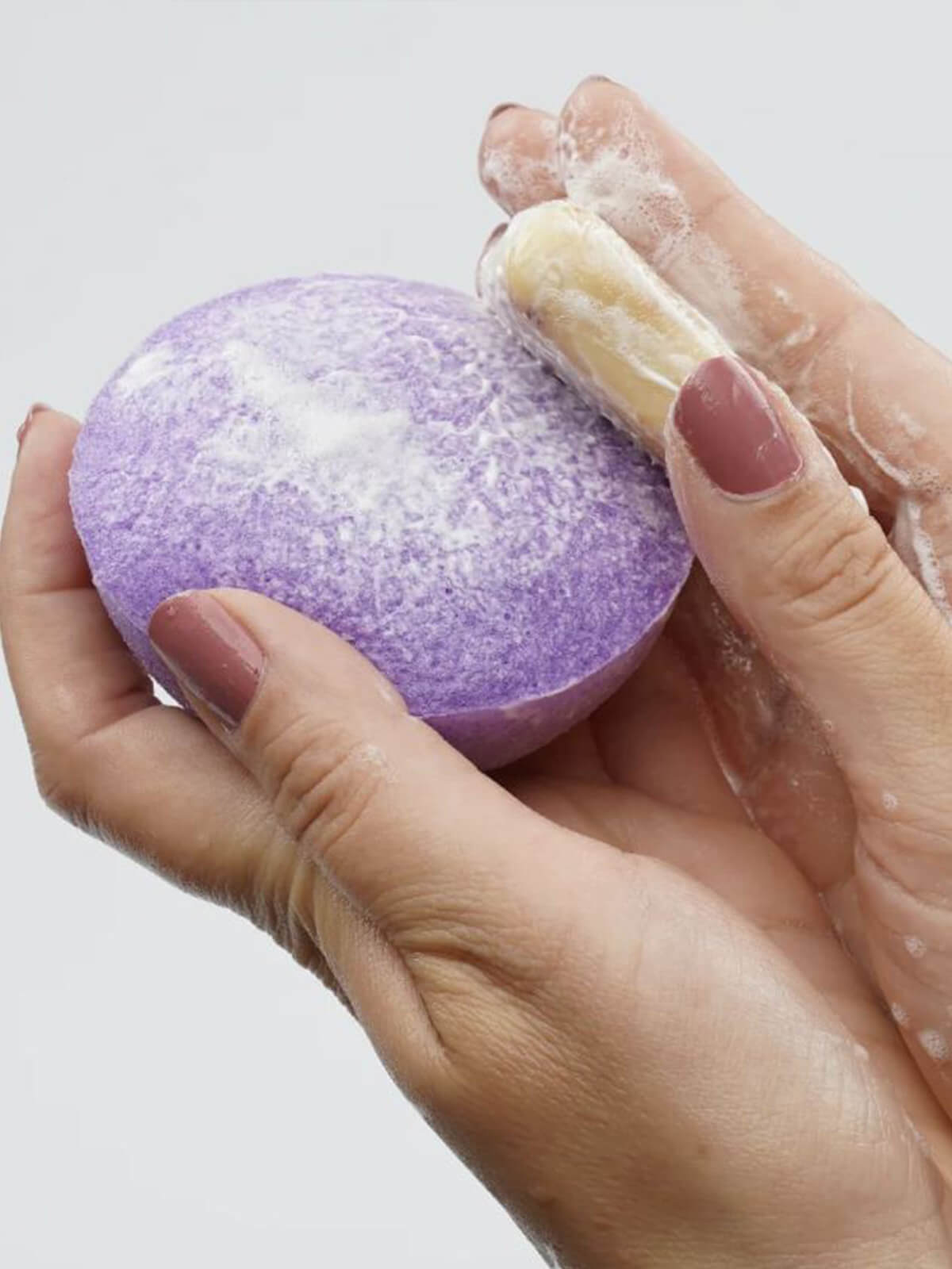 Purple Konjac Sponge Lavender