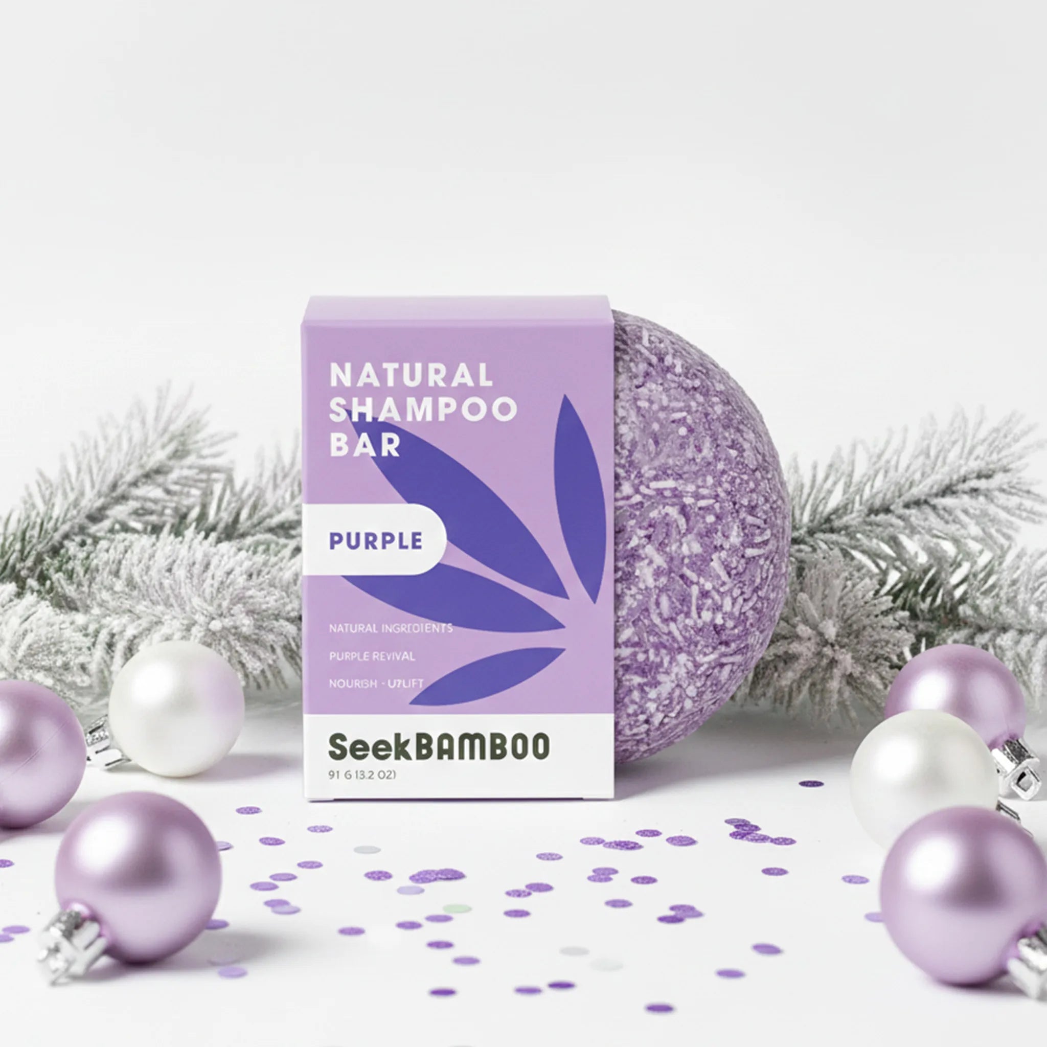 Purple Shampoo Bar For Holidays