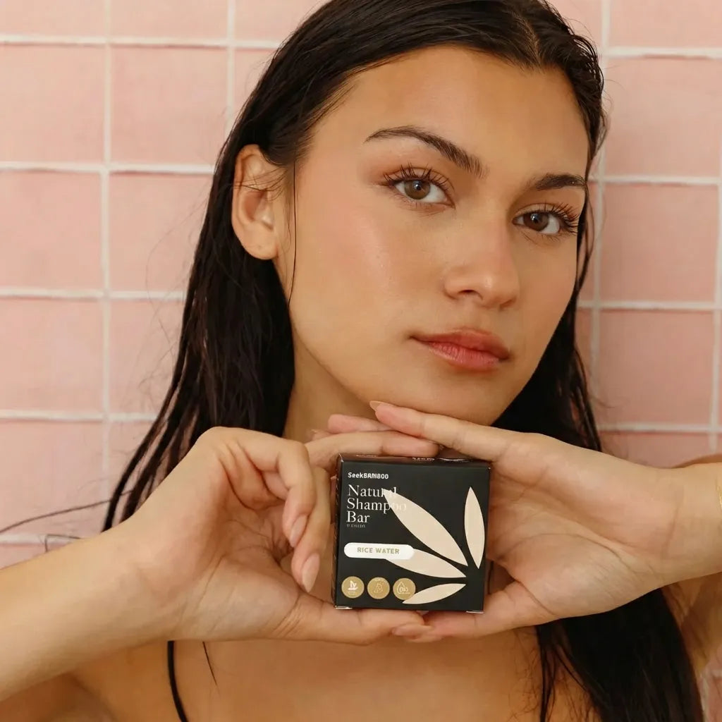 solid rice water shampoo