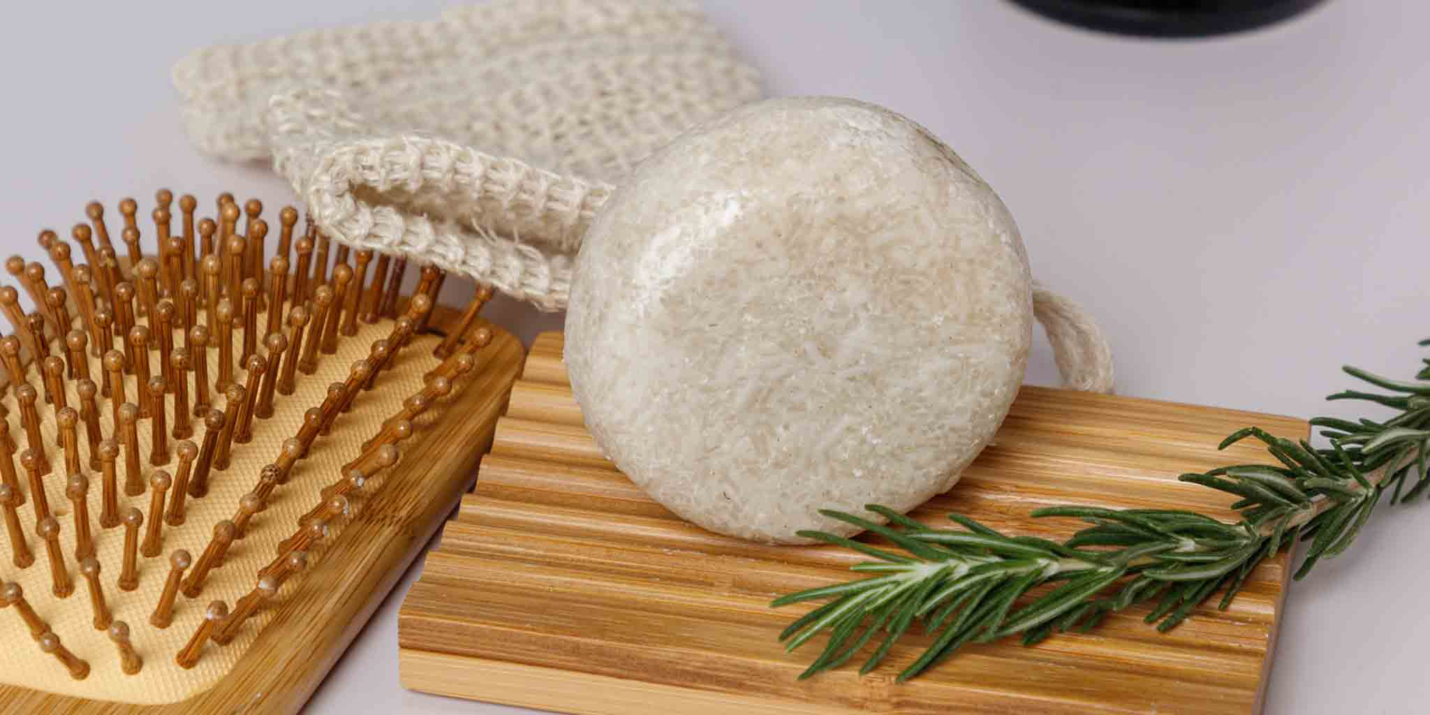 rosemary shampoo close up