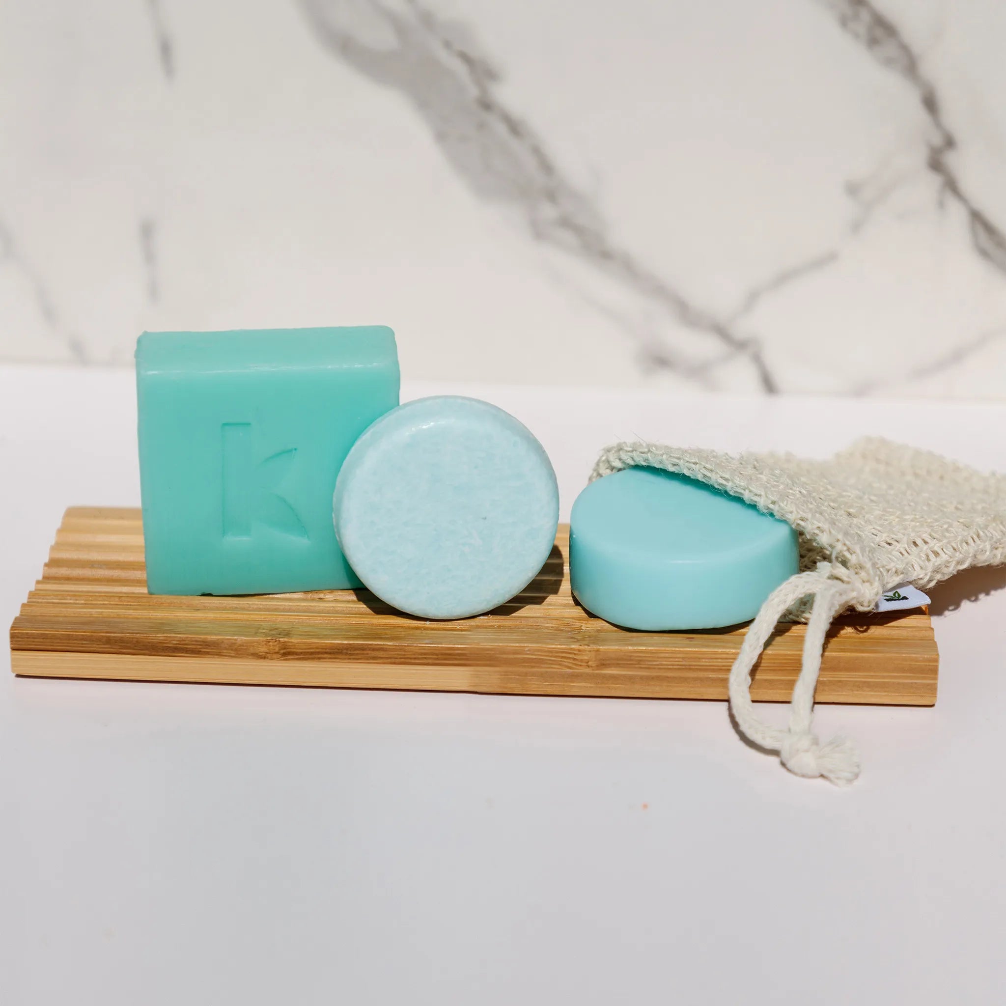 seaweed conditioner, shampoo and soap