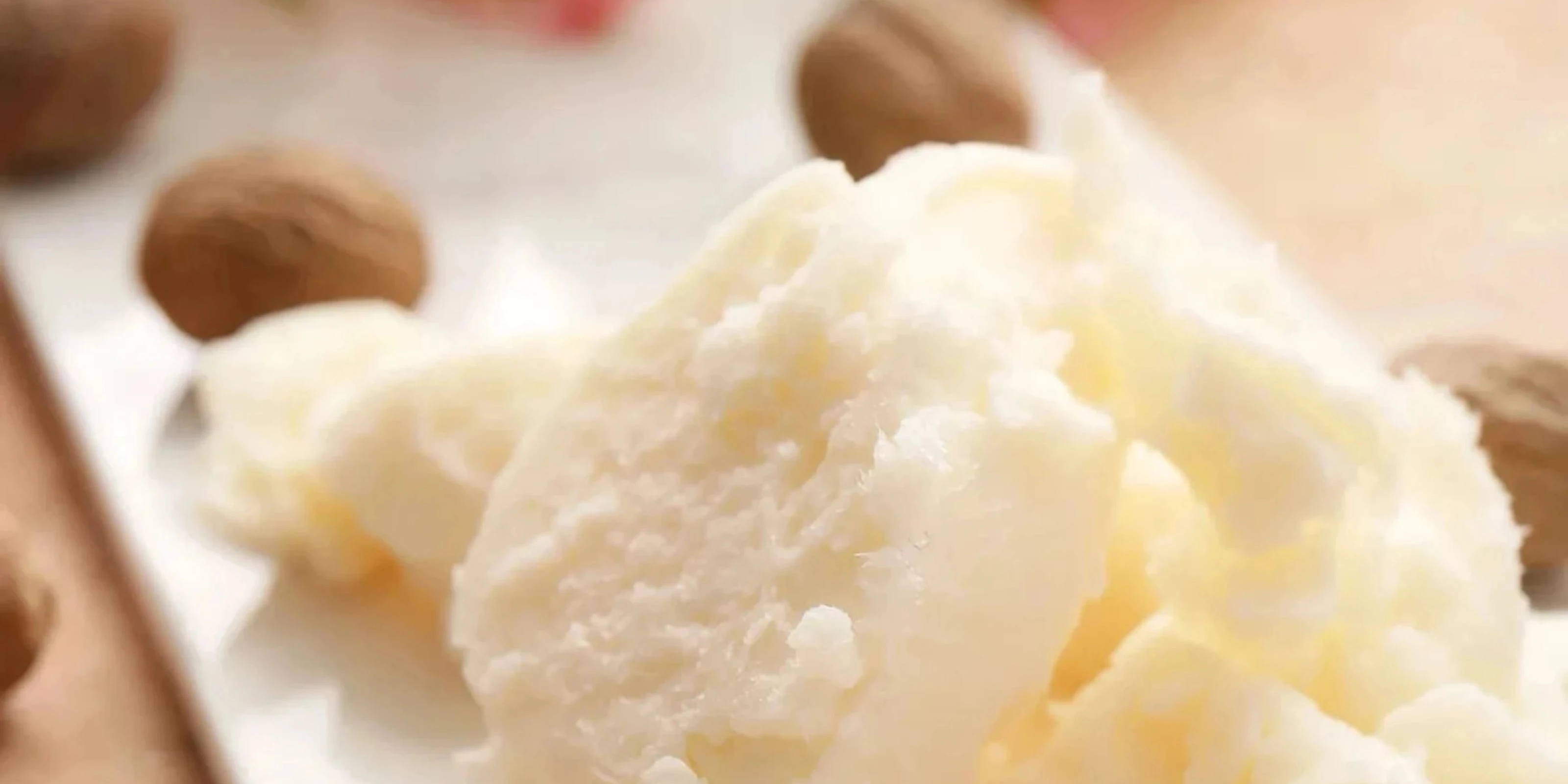 shea butter close up