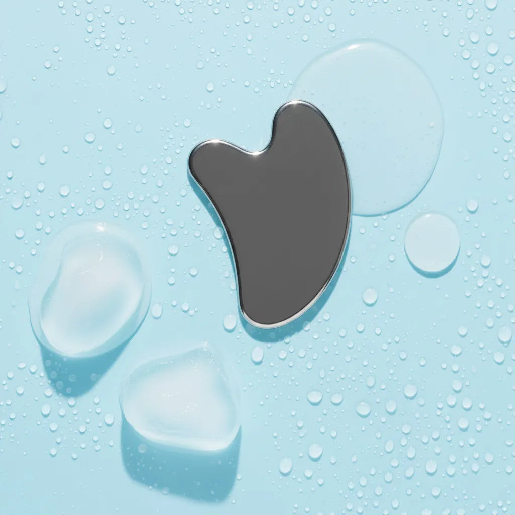 Stainless Steel Roller and Gua Sha