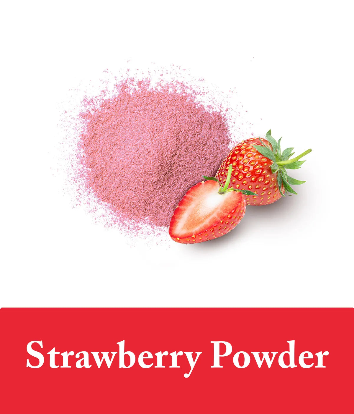 strawberry scented shampoo with strawberry powder