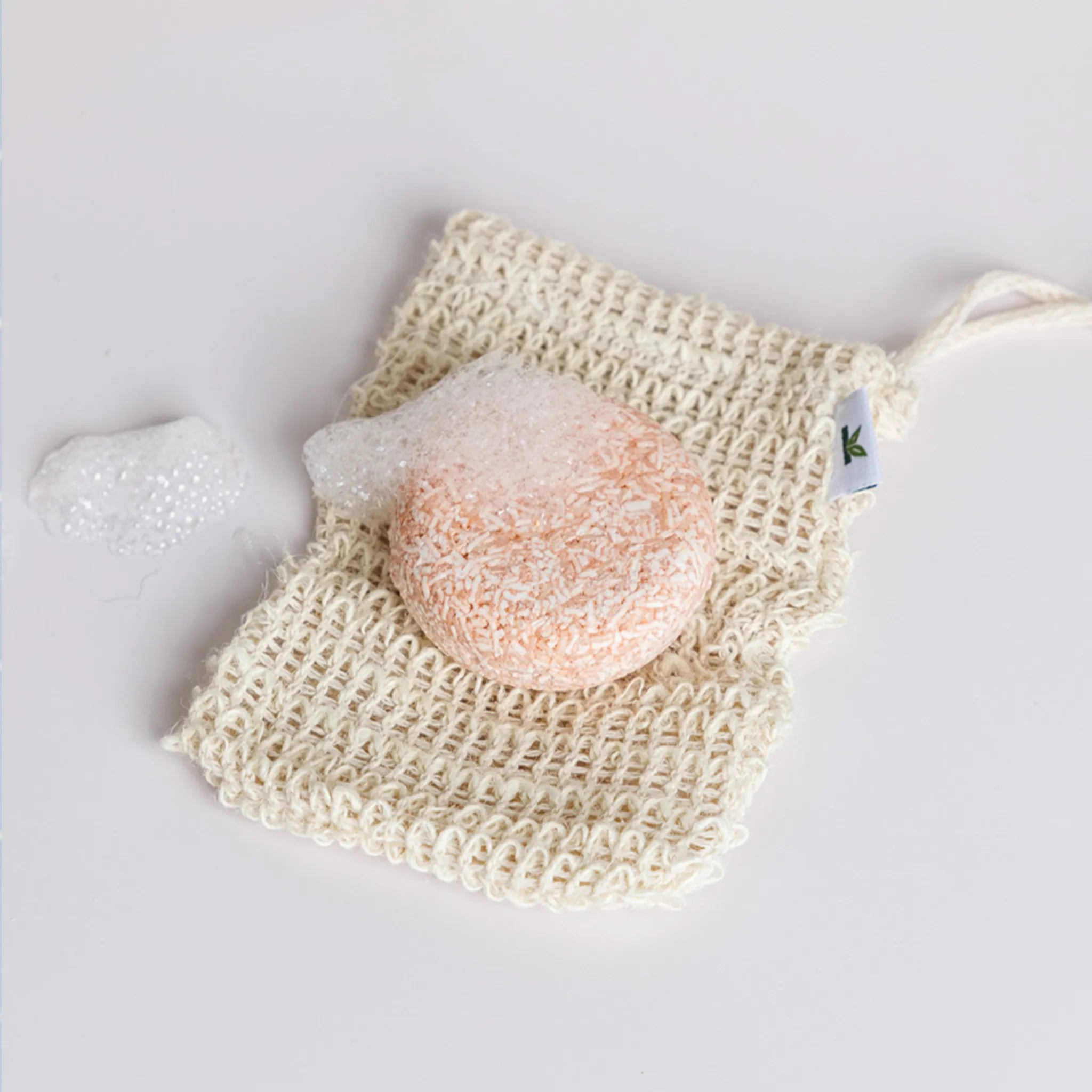 Strawberry Shampoo Soap Saver Bag