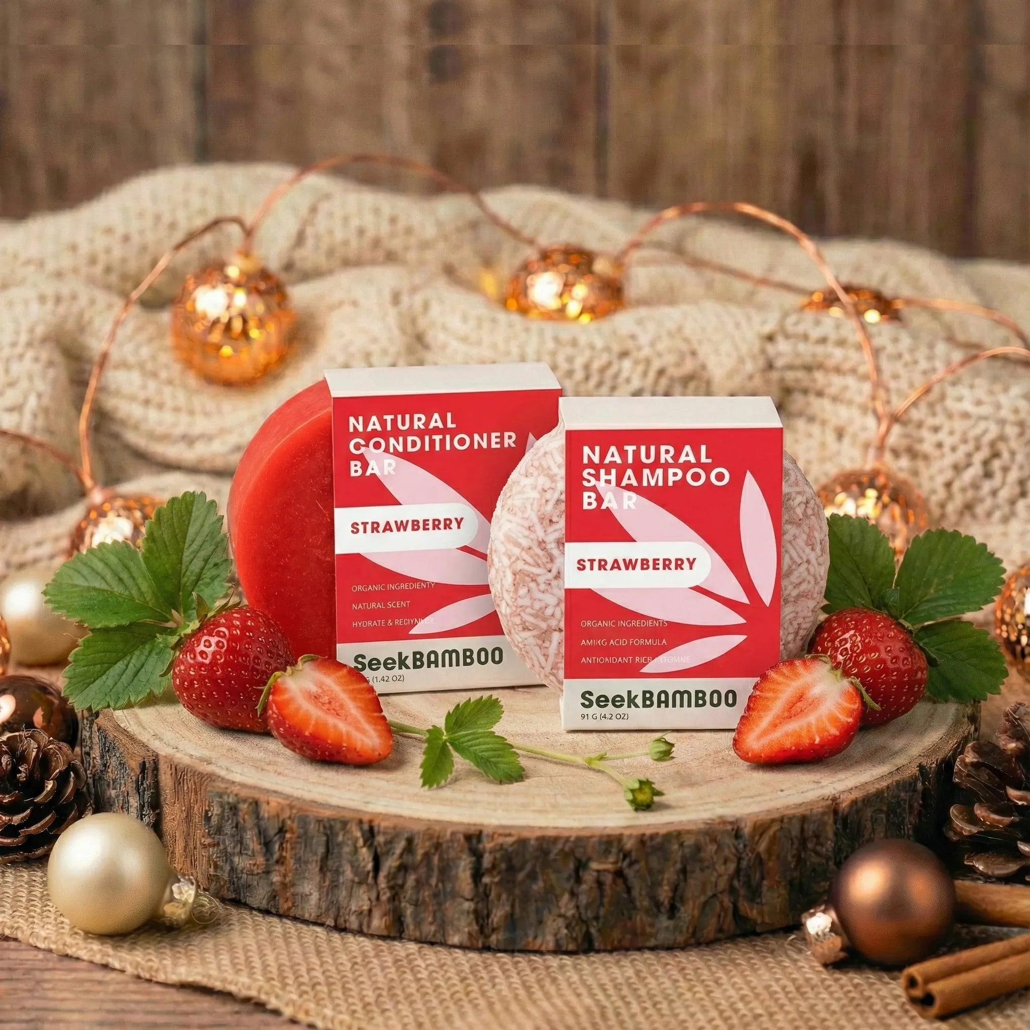 Strawberry Shampoo and Conditioner