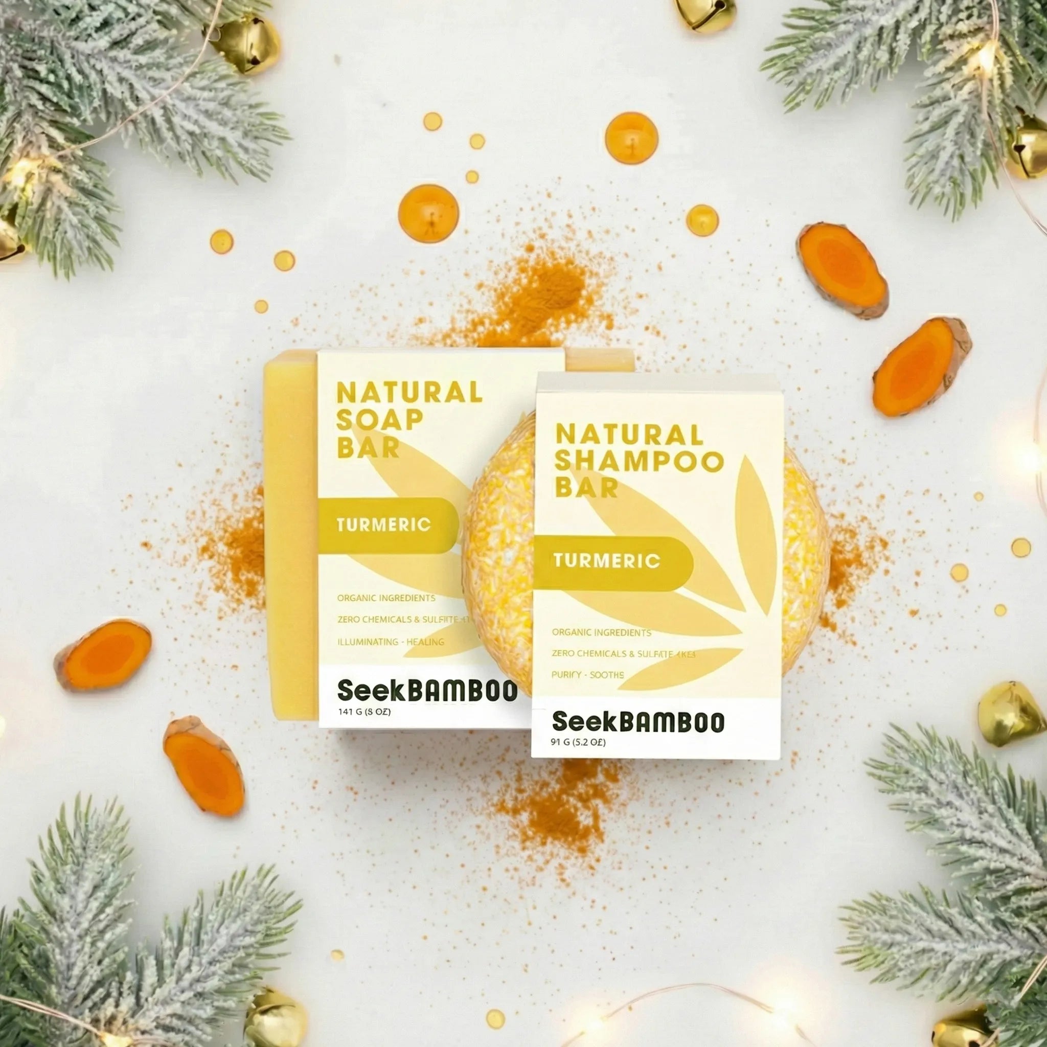 Turmeric Holiday Shower Bundle