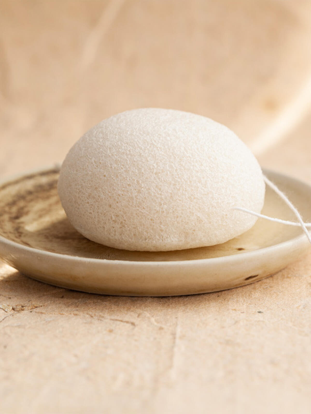 White Pure Konjac Sponges