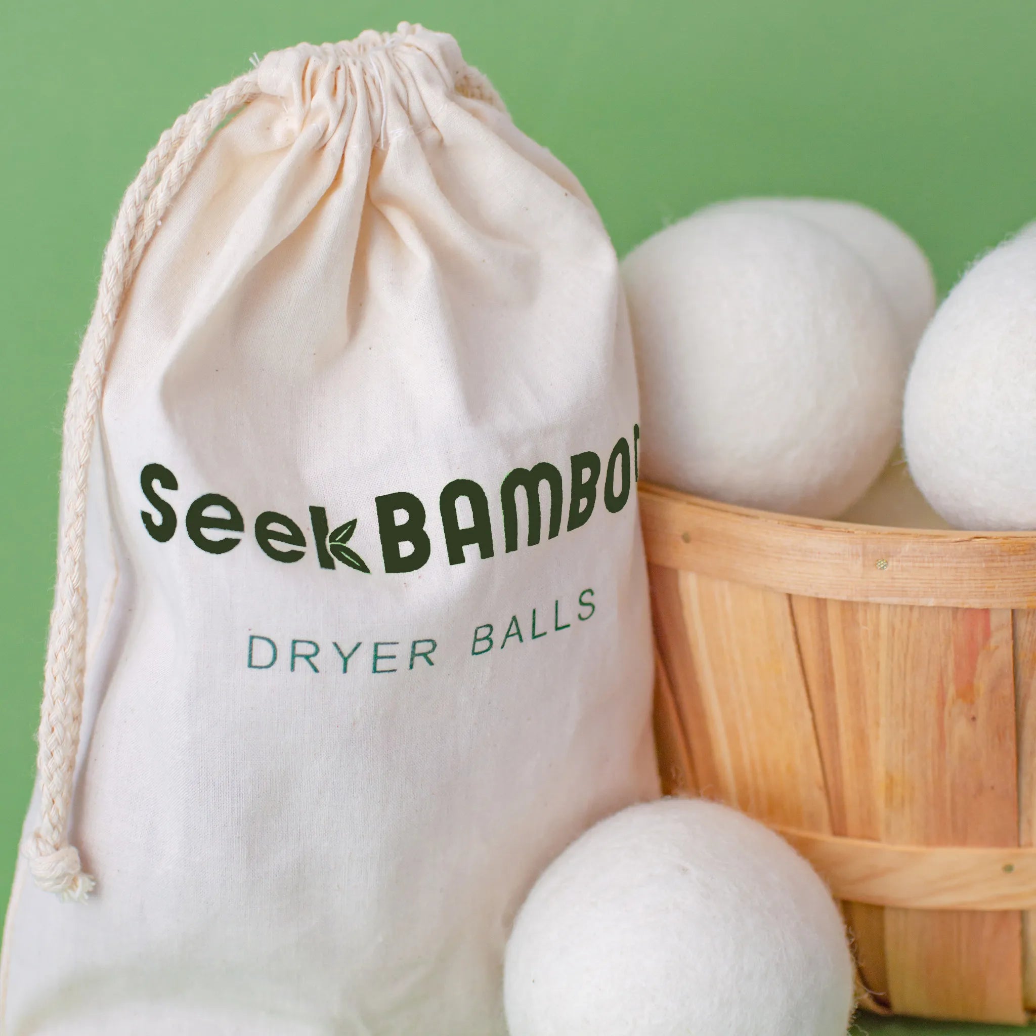 Wool Dryer Balls By Seek Bamboo
