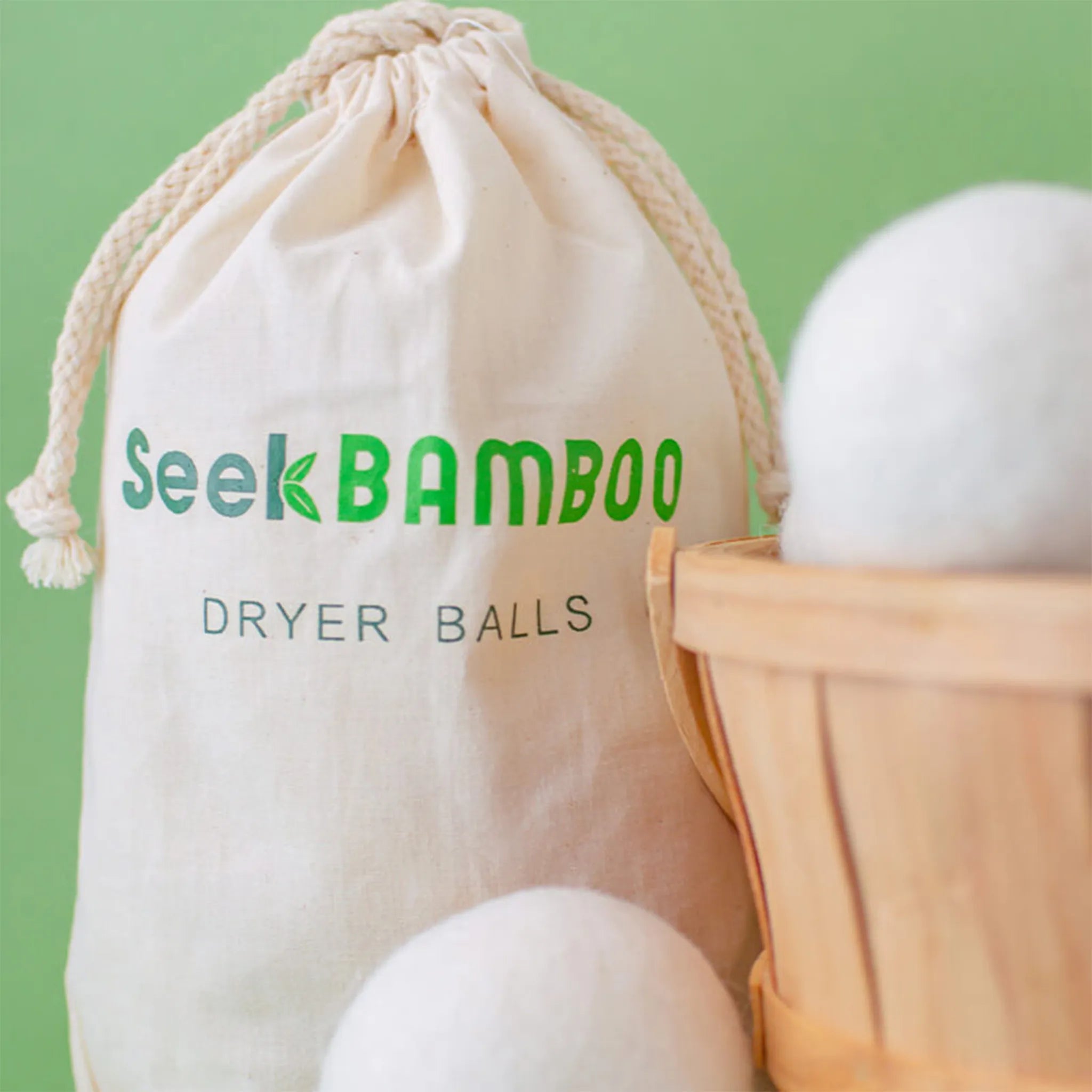 Wool Dryer Balls - Seek Bamboo