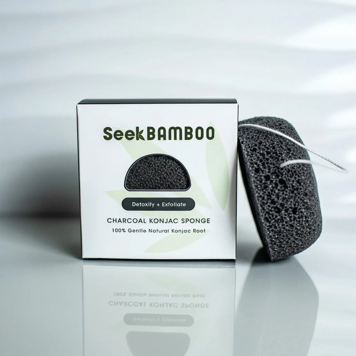 konjac sponge bamboo charcoal