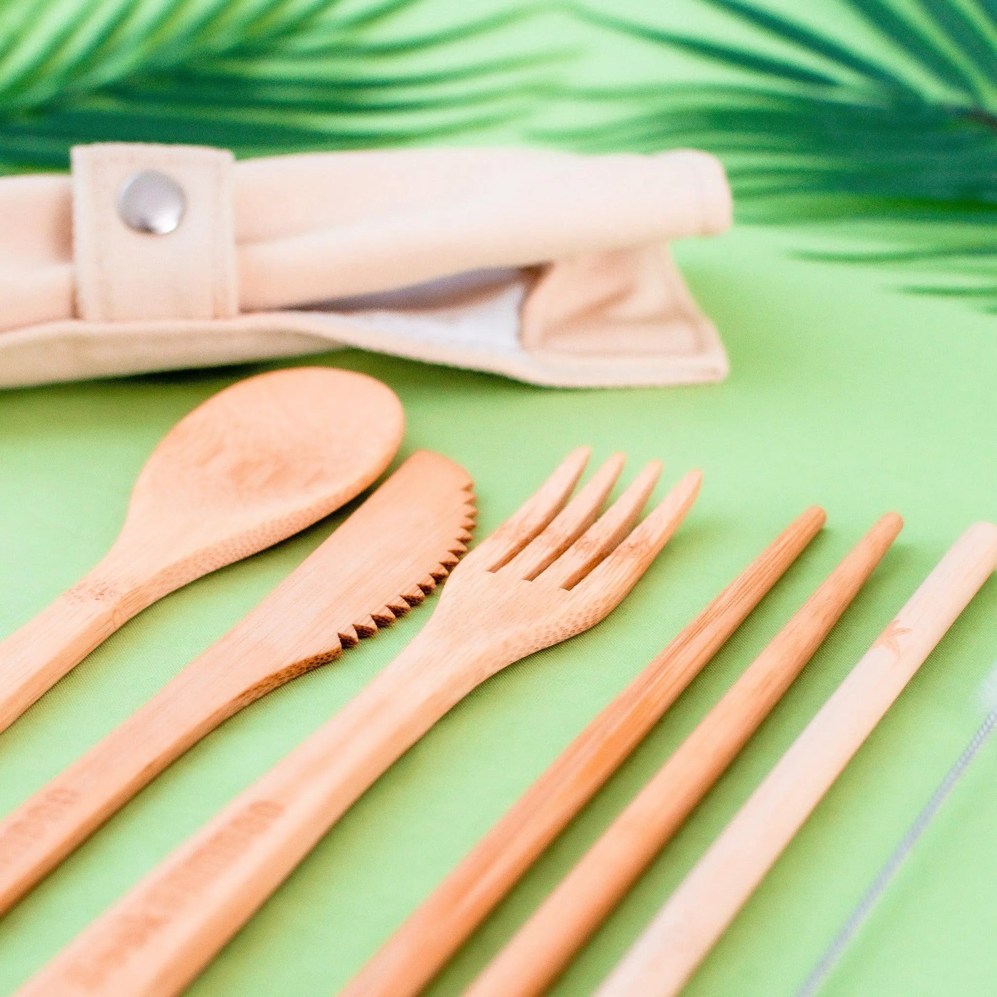 Reusable Cutlery Set Bamboo