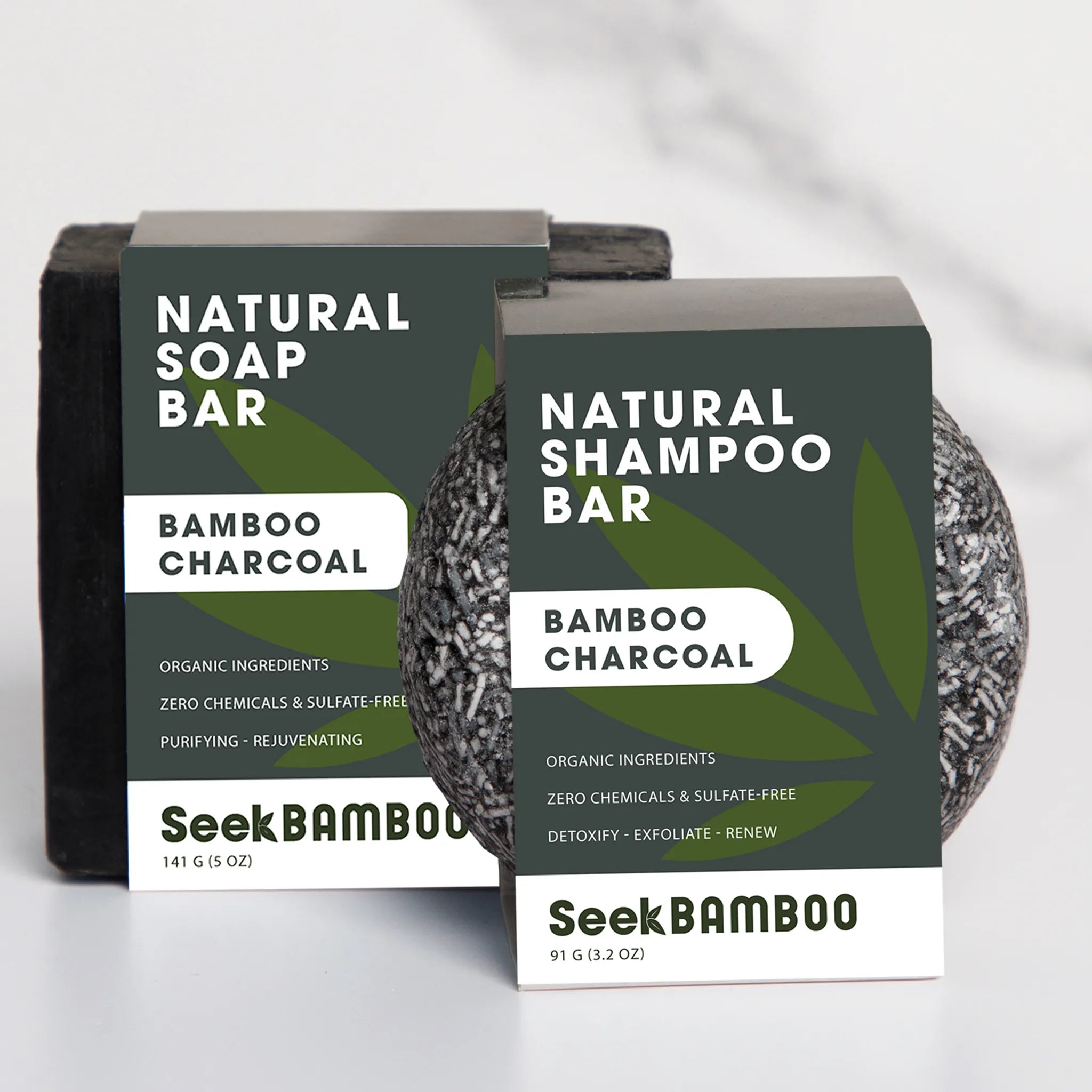 charcoal shampoo and soap