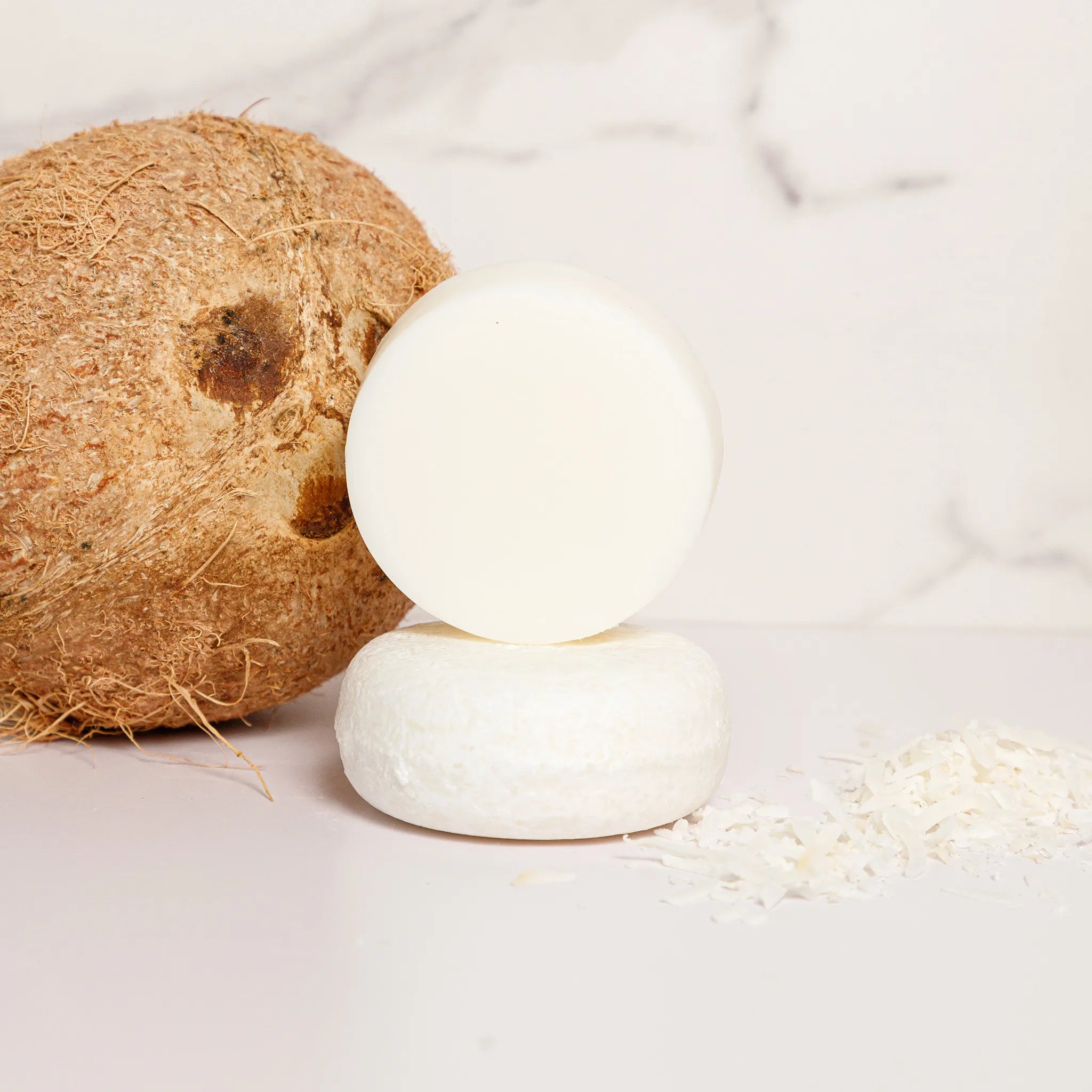 dry hair shampoo and conditioner coconut scented