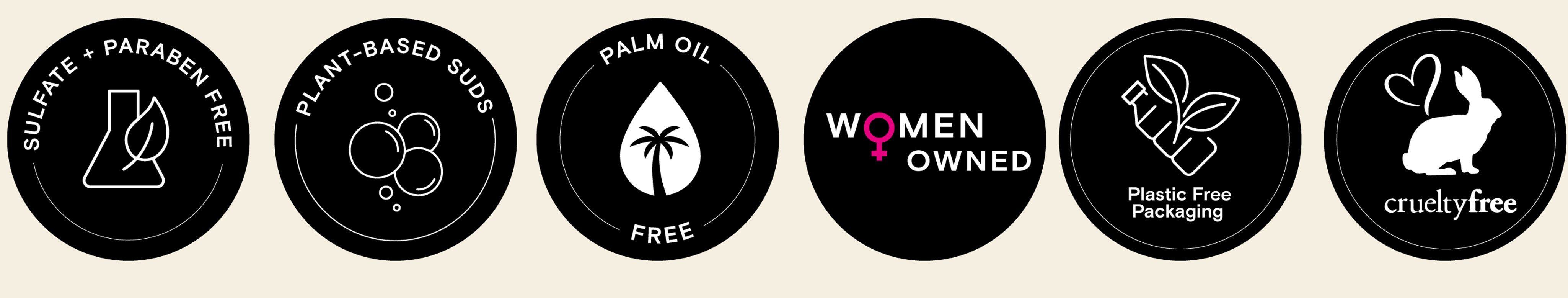 coconut oil shampoo icons