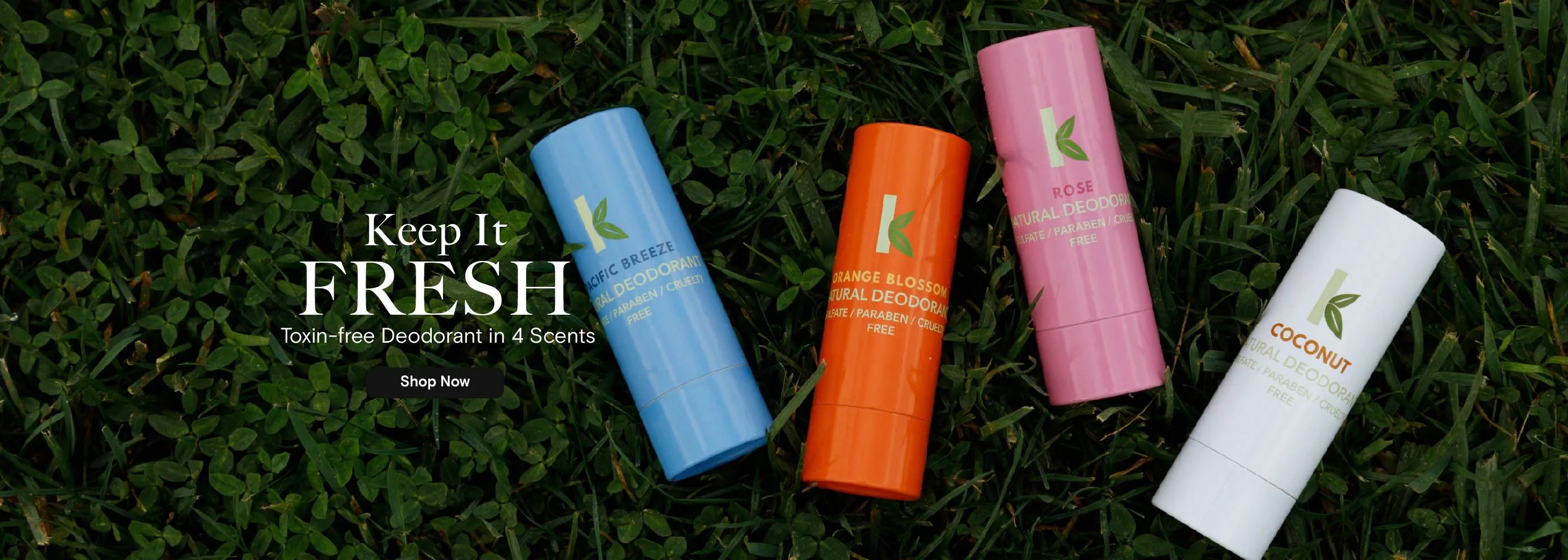 aluminum free - natural deodorant