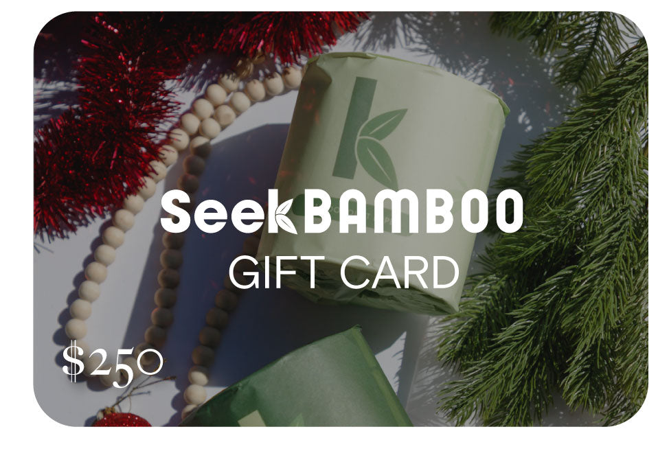 seek bamboo holiday gift card
