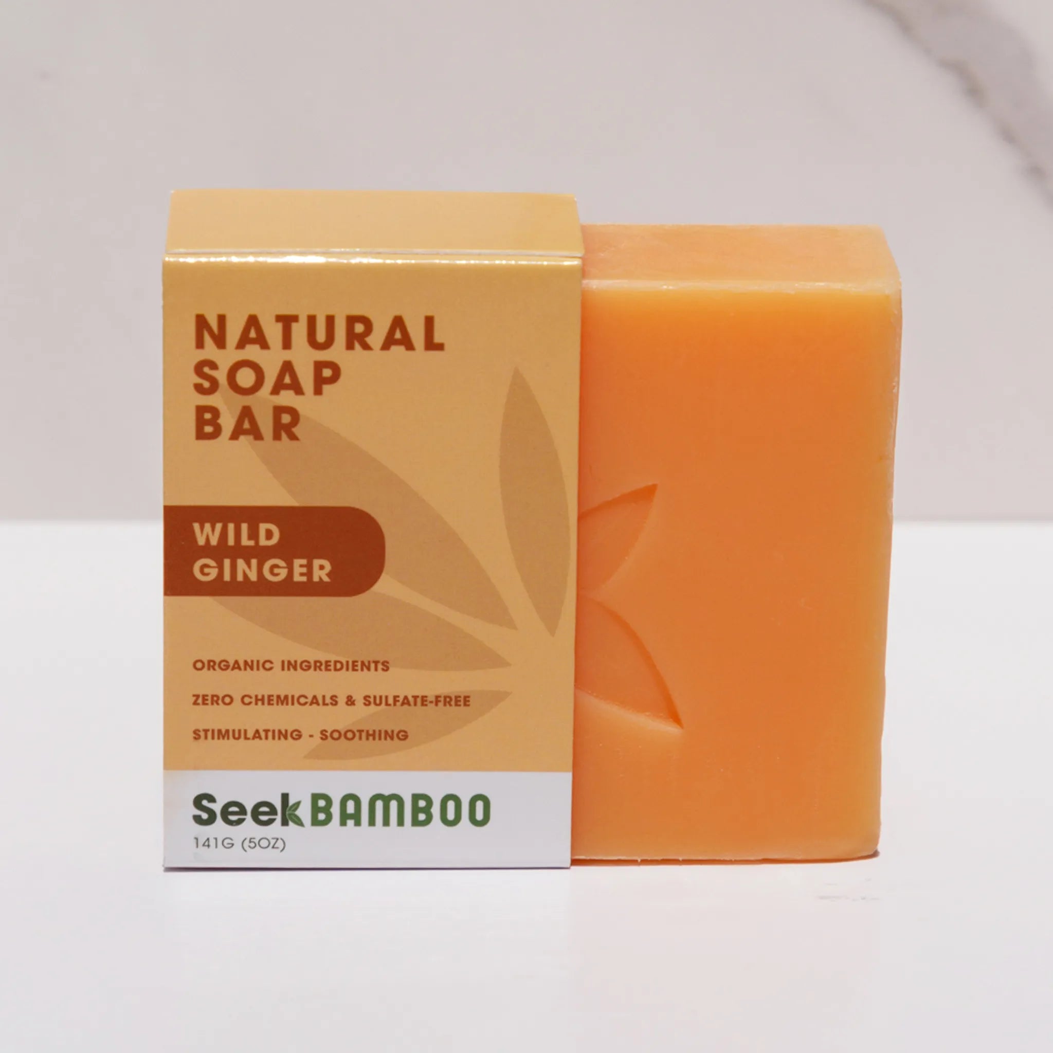 ginger soap bar from seek bamboo