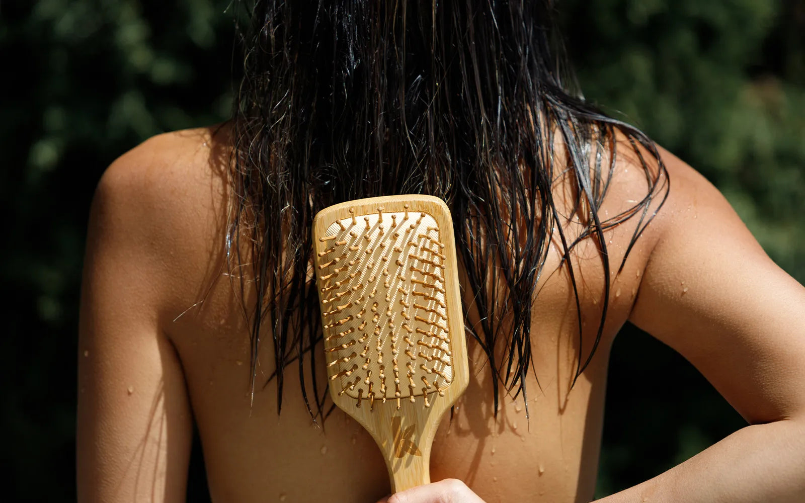 hairbrush bamboo
