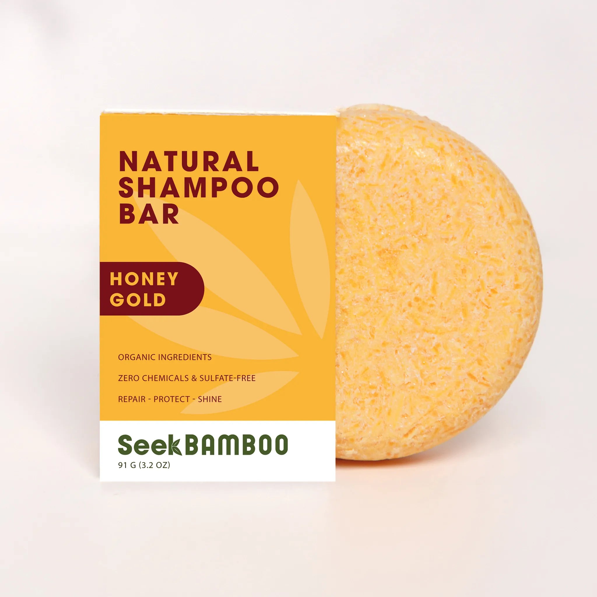solid bar shampoo - honey