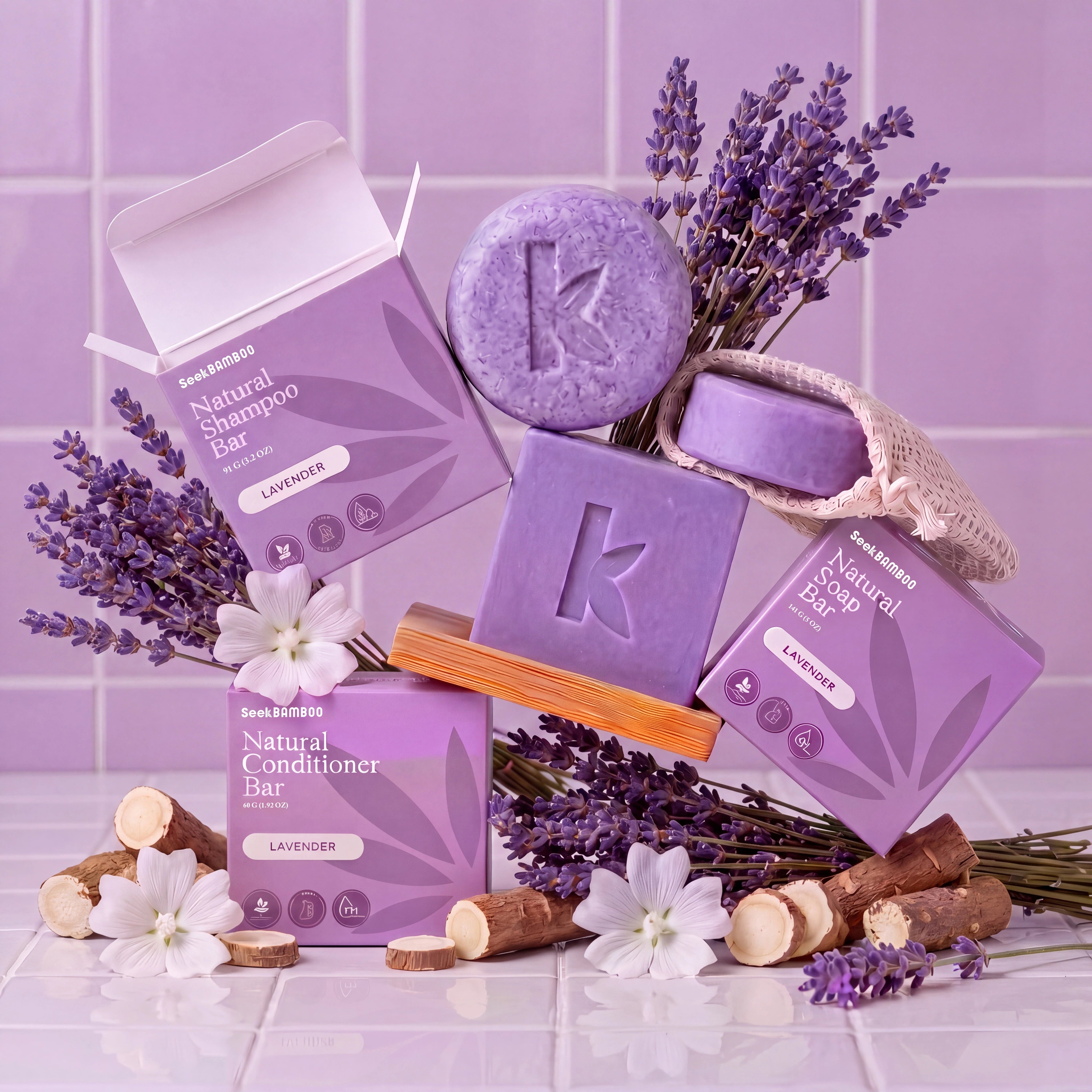 lavender shower bundle