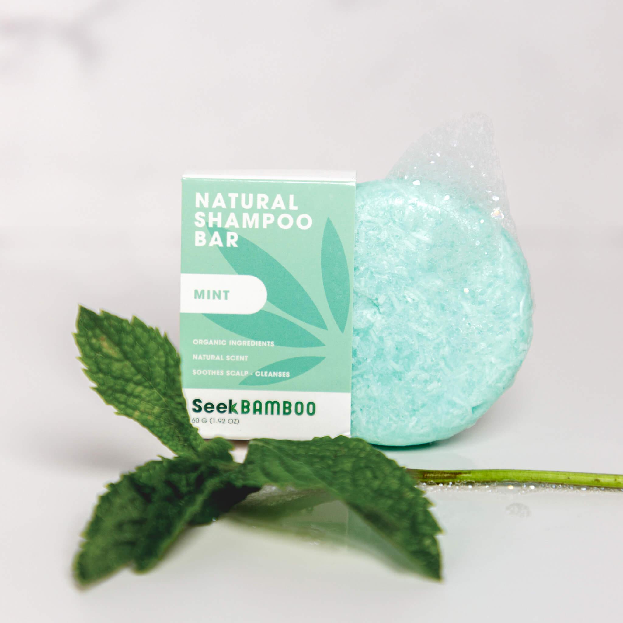 mint shampoo bar