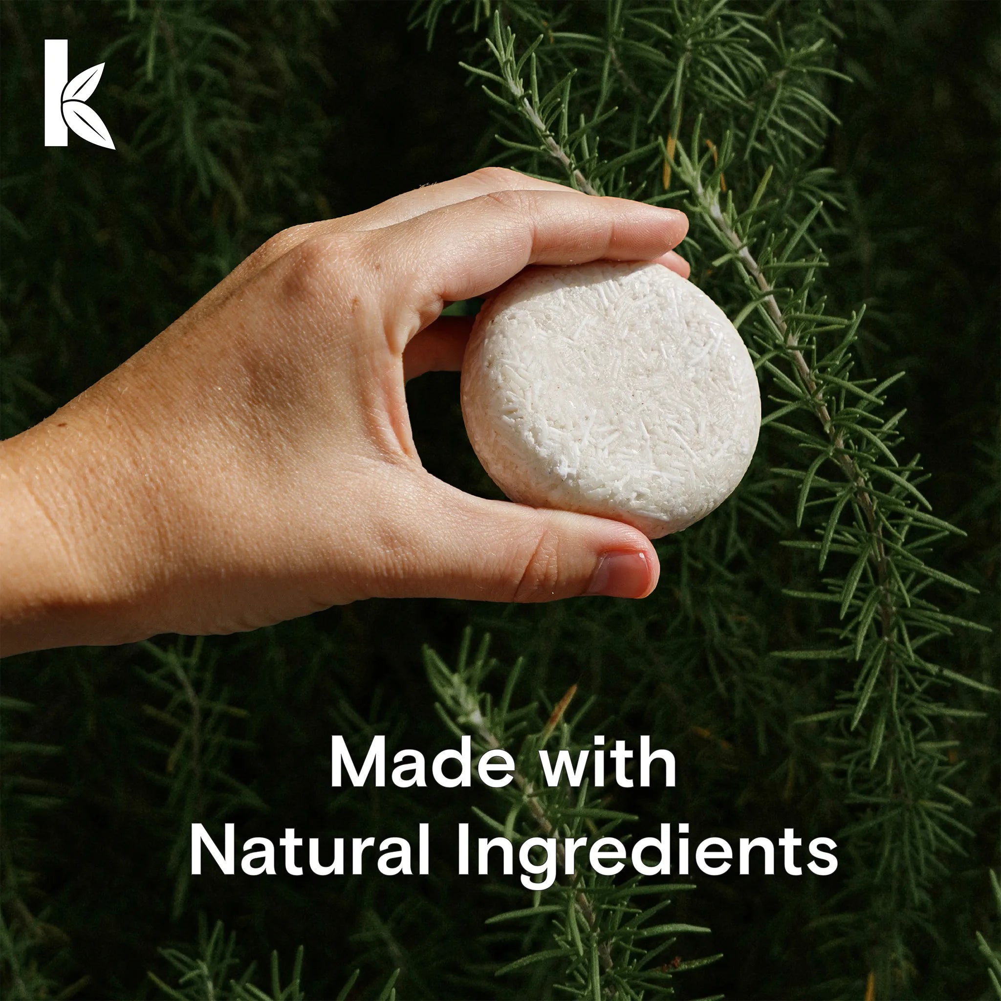 Bar shampoo rosemary