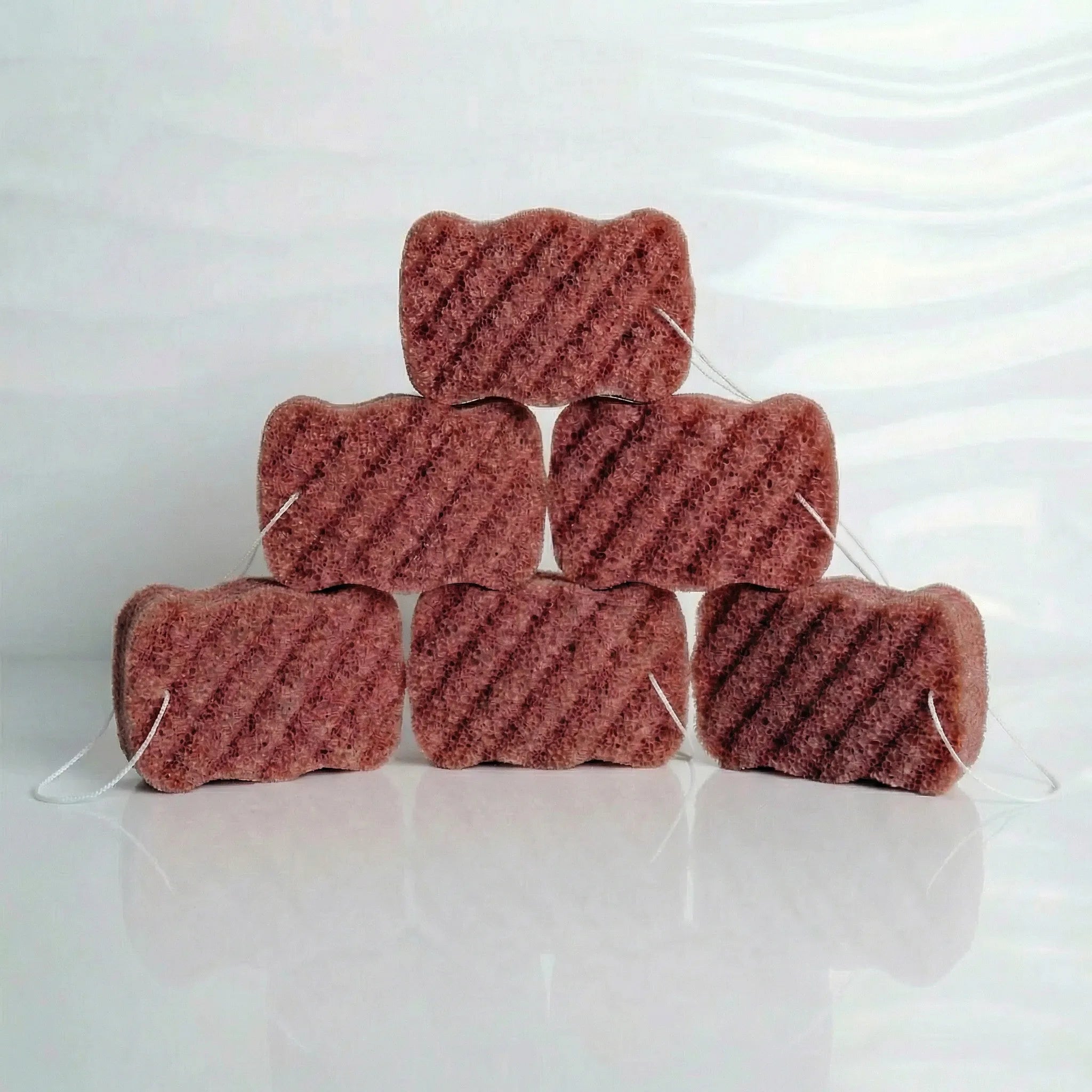 Red Clay Konjac Body Sponge