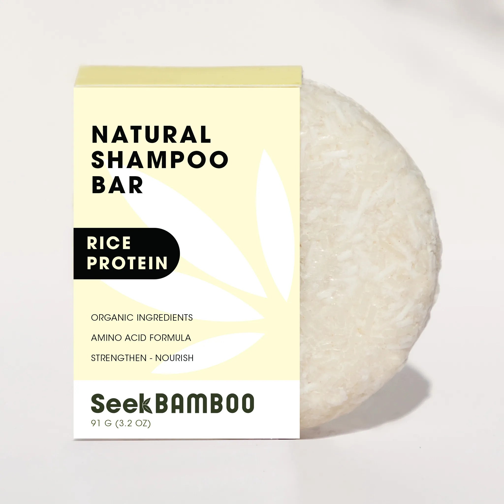solid shampoo bar rice