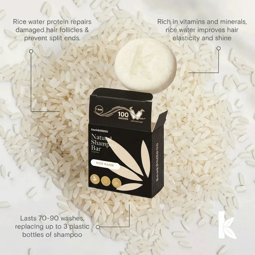 gray hair rice shampoo and conditioner