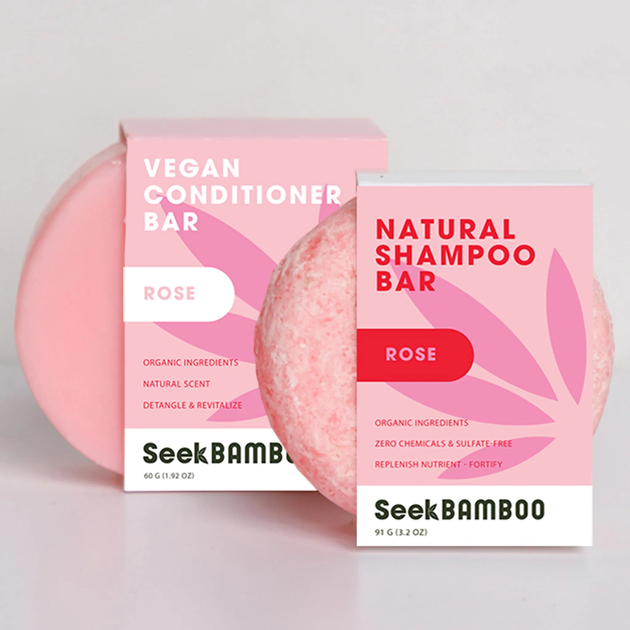 shampoo and conditioner rose