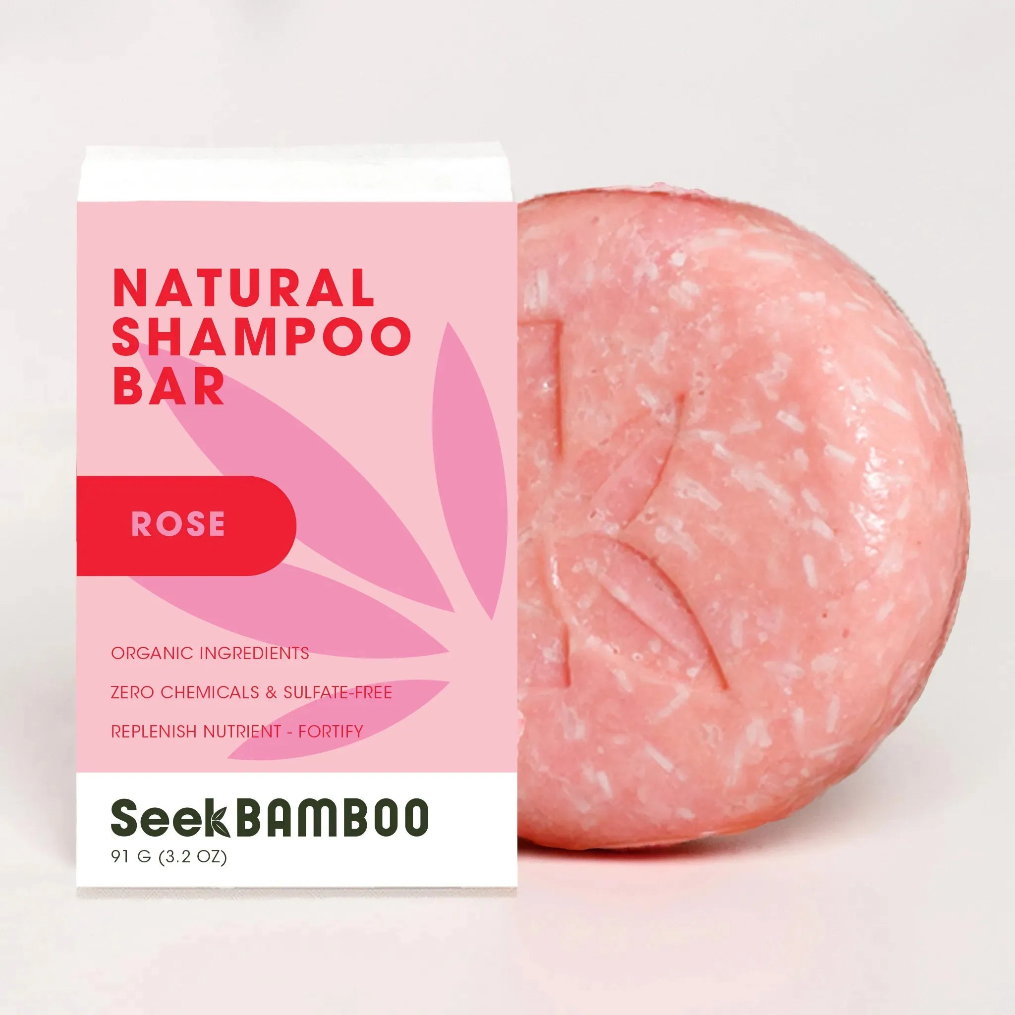 solid rose shampoo bar